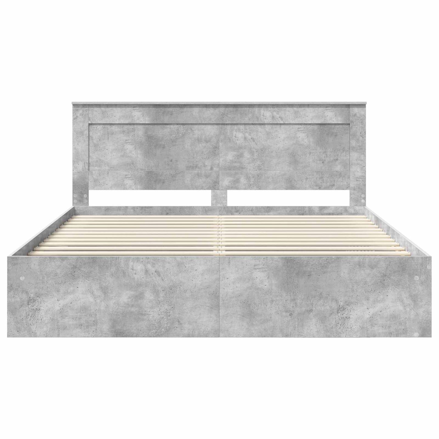 Bed Frame with Headboard Concerte 180 x 200 cm Solid Pine Wood