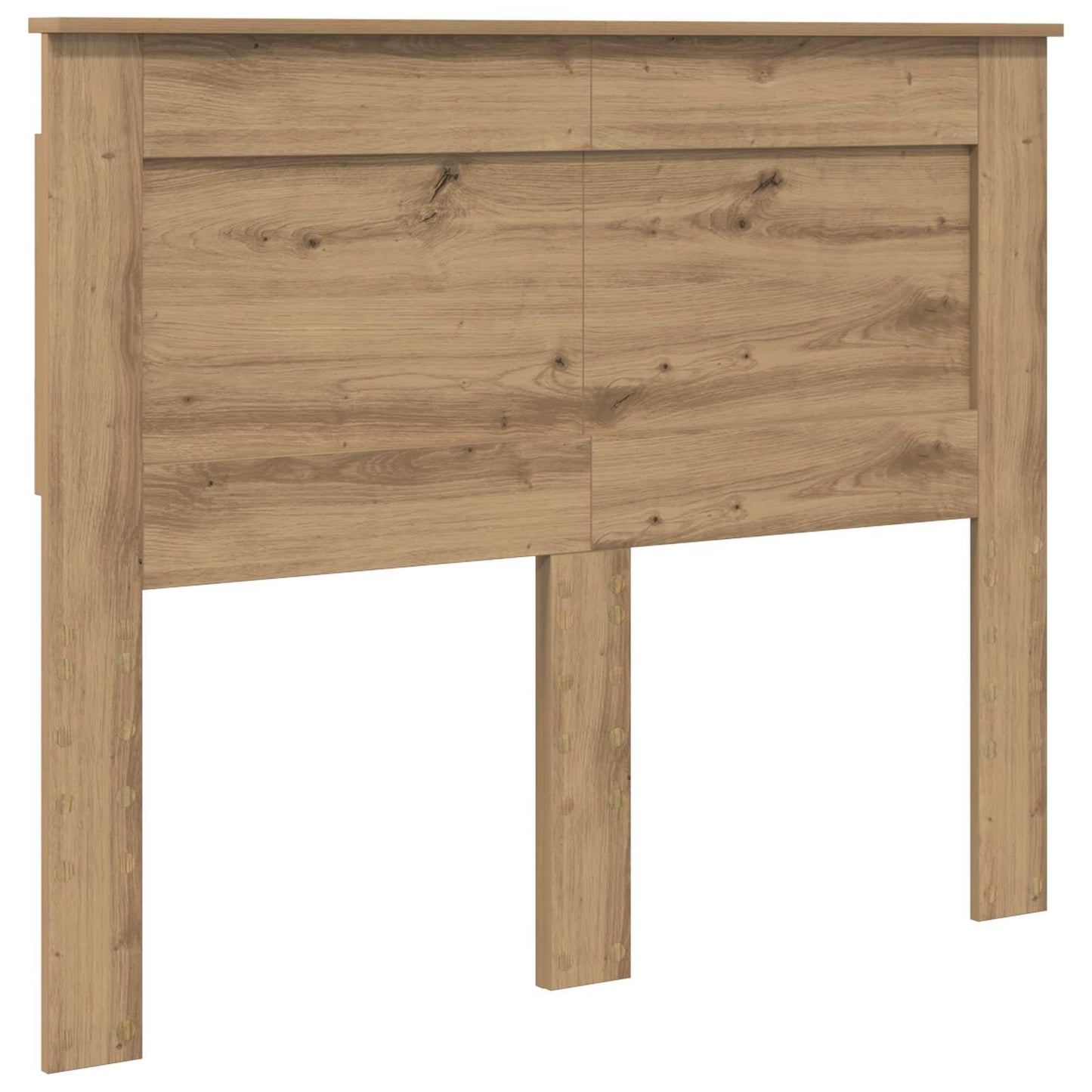 Bed Frame Artisian Oak 120 x 200 cm Solid Pine Wood