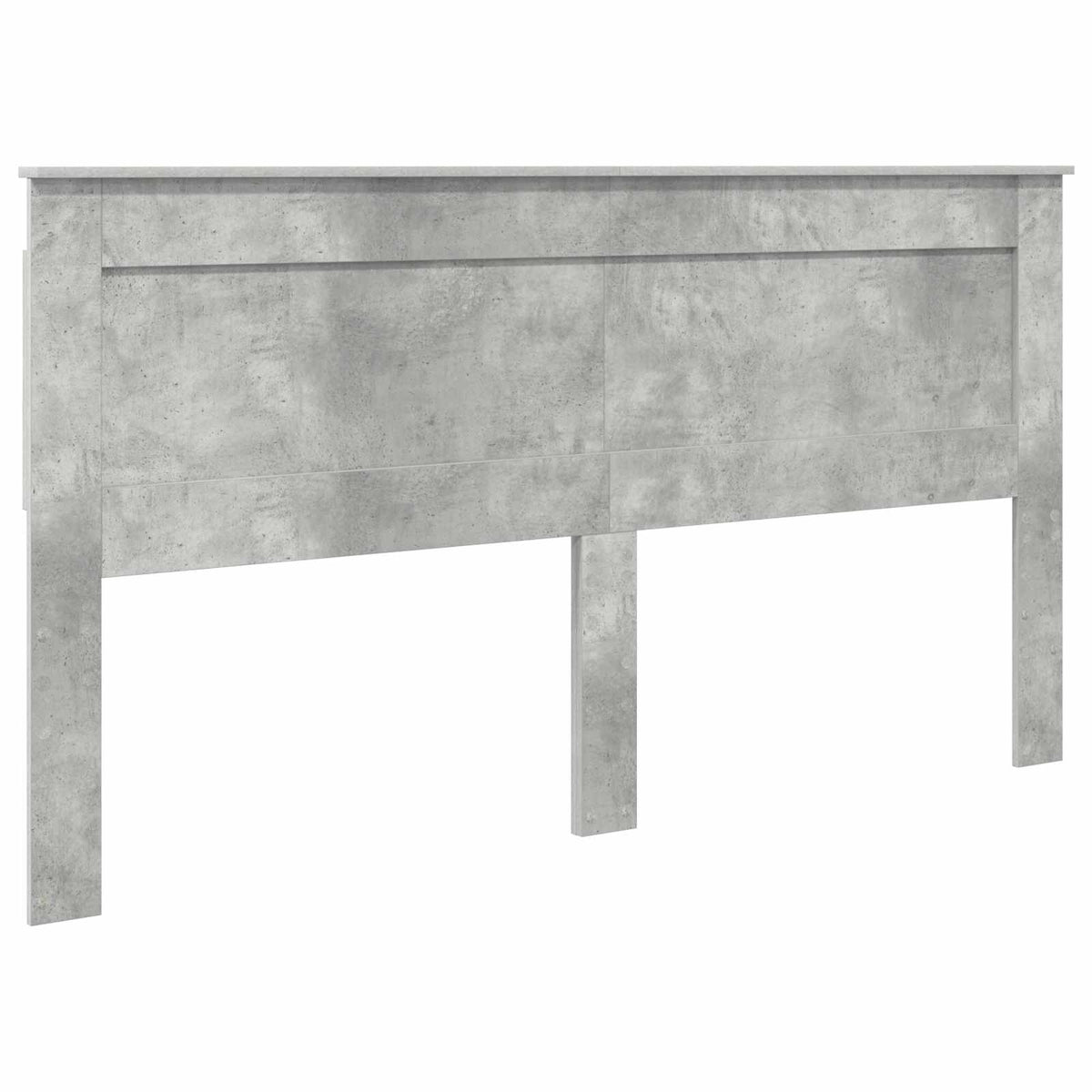 Bed Frame with Drawer Concrete Grey 180 x 200 cm Engineer Wood