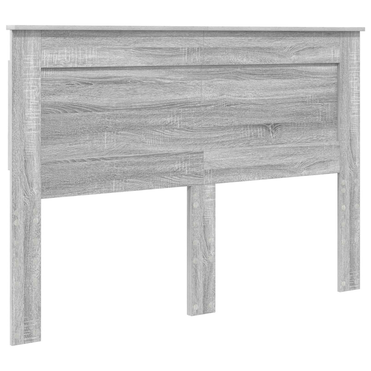 Bed Frame with Drawer Grey Sonoma 140 x 190 cm Engineer Wood