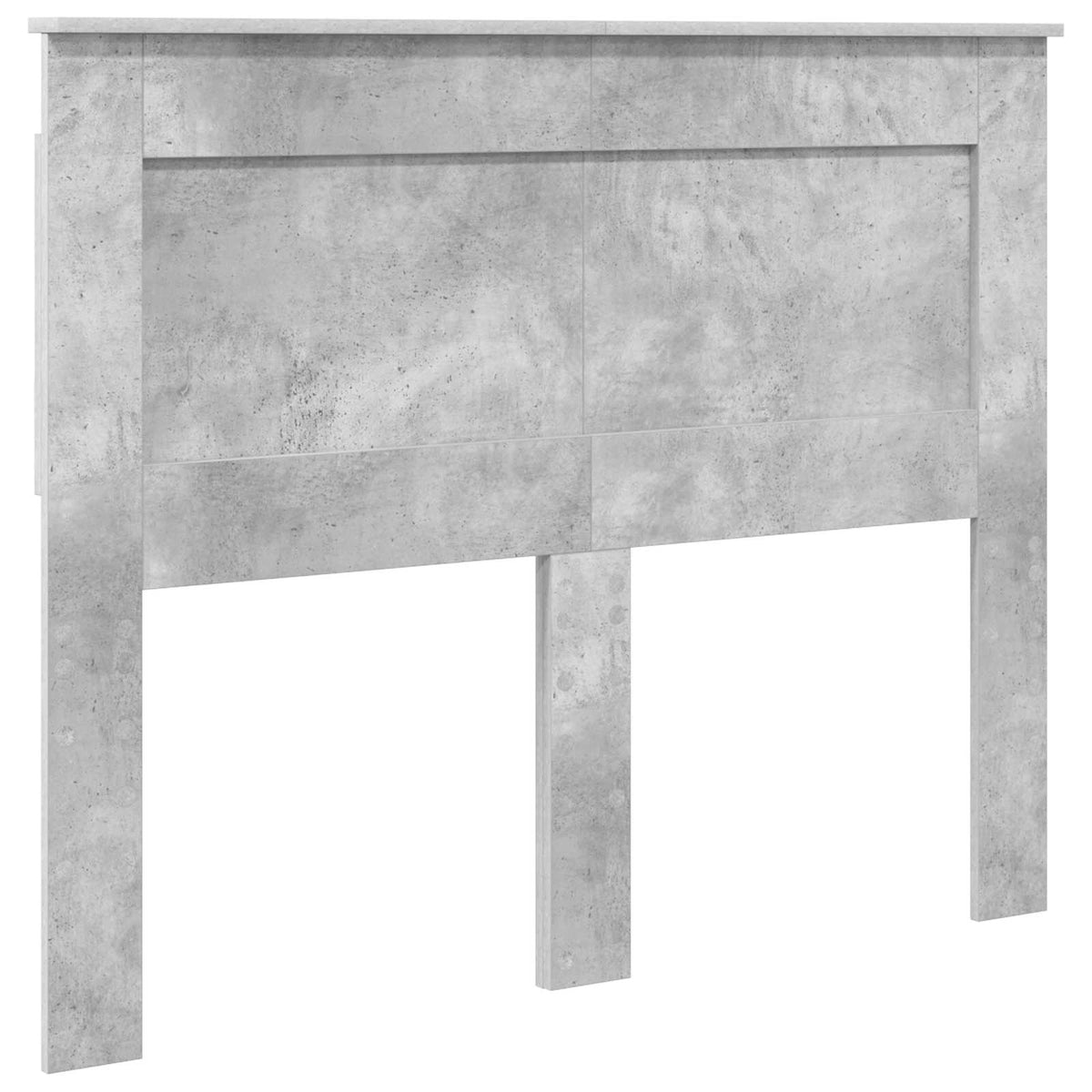 Bed Frame with Drawer Concrete Grey 135 x 190 cm Engineer Wood