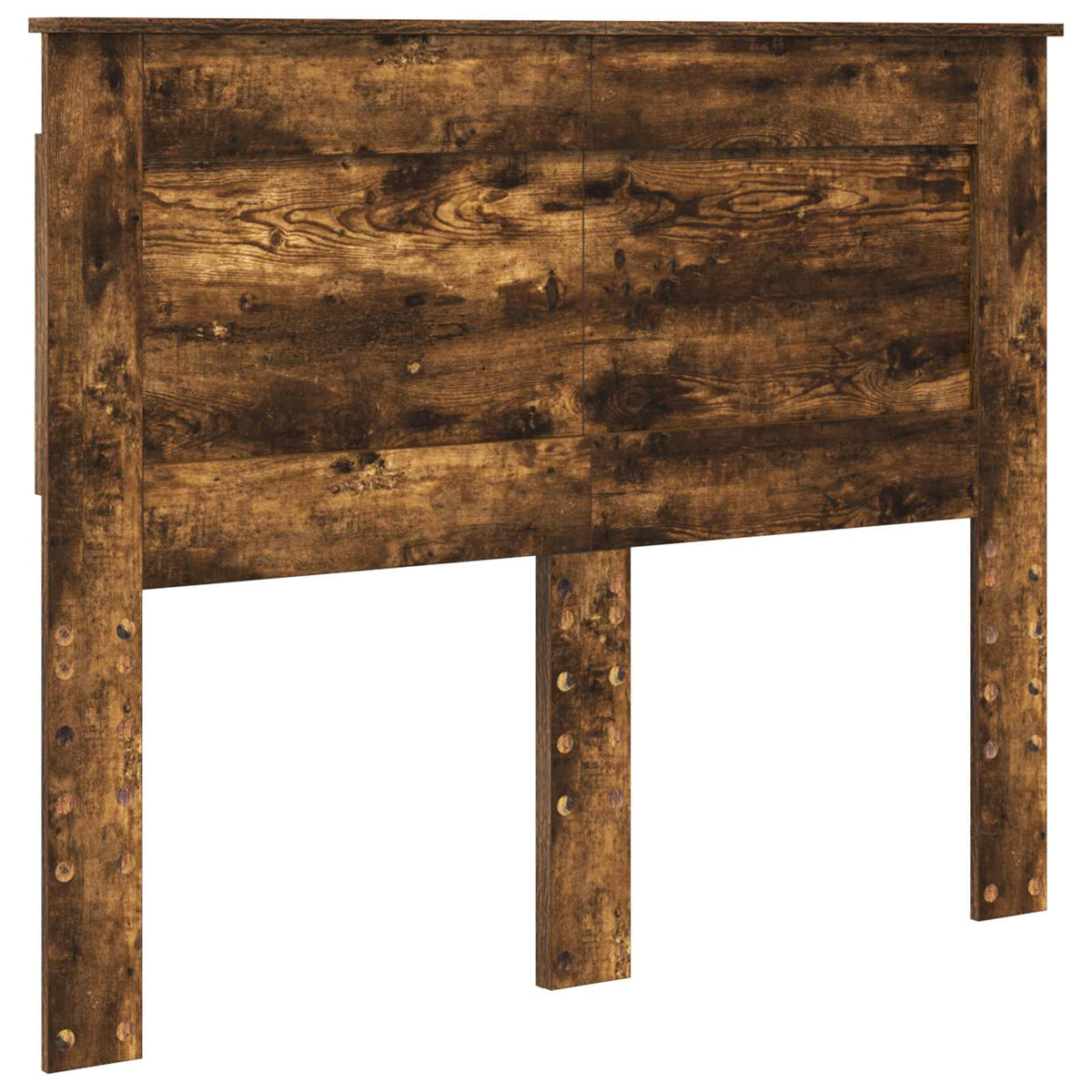 Bed Frame with Drawer Smoked Oak 120 x 200 cm Engineer Wood