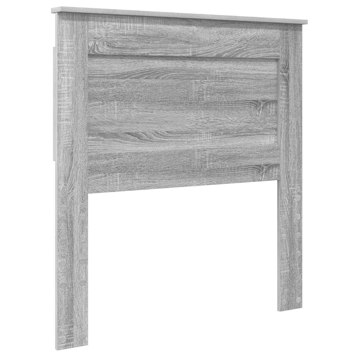 Bed Frame with Drawer Grey Sonoma 75 x 190 cm Engineer Wood