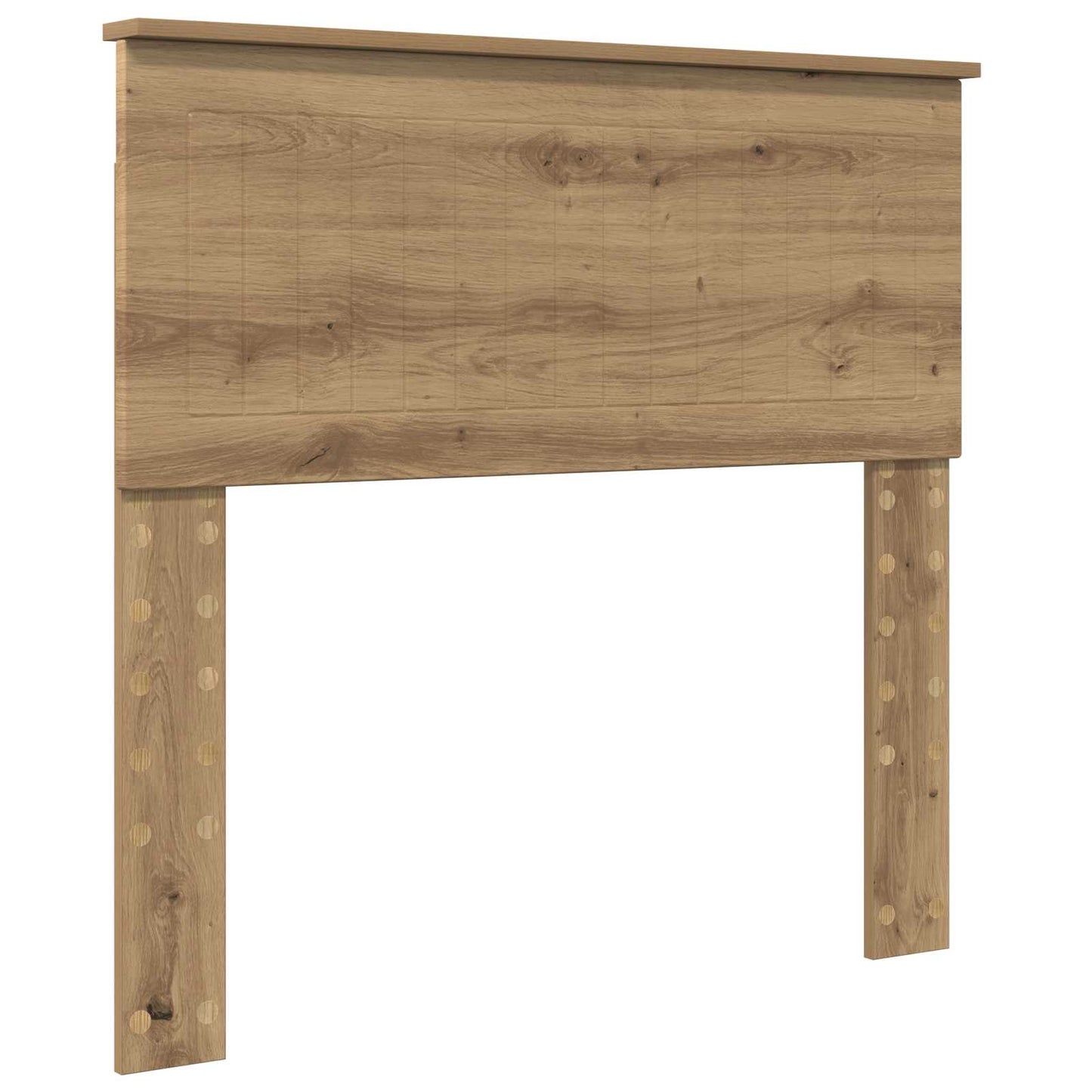 Bed Frame Artisian Oak 90 x 200 cm Solid Pine Wood