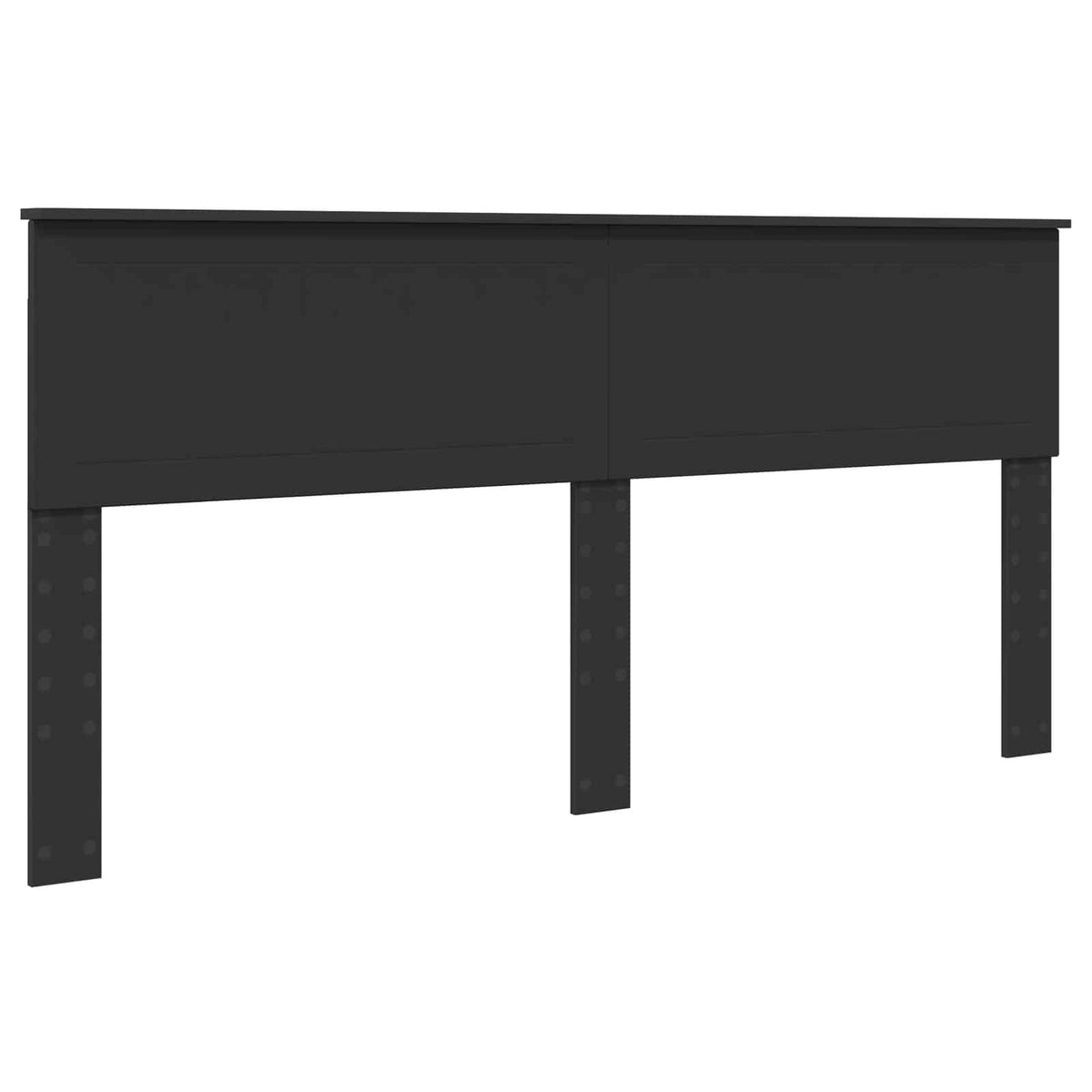 Bed Frame with Drawer Black 180 x 200 cm Engineer Wood