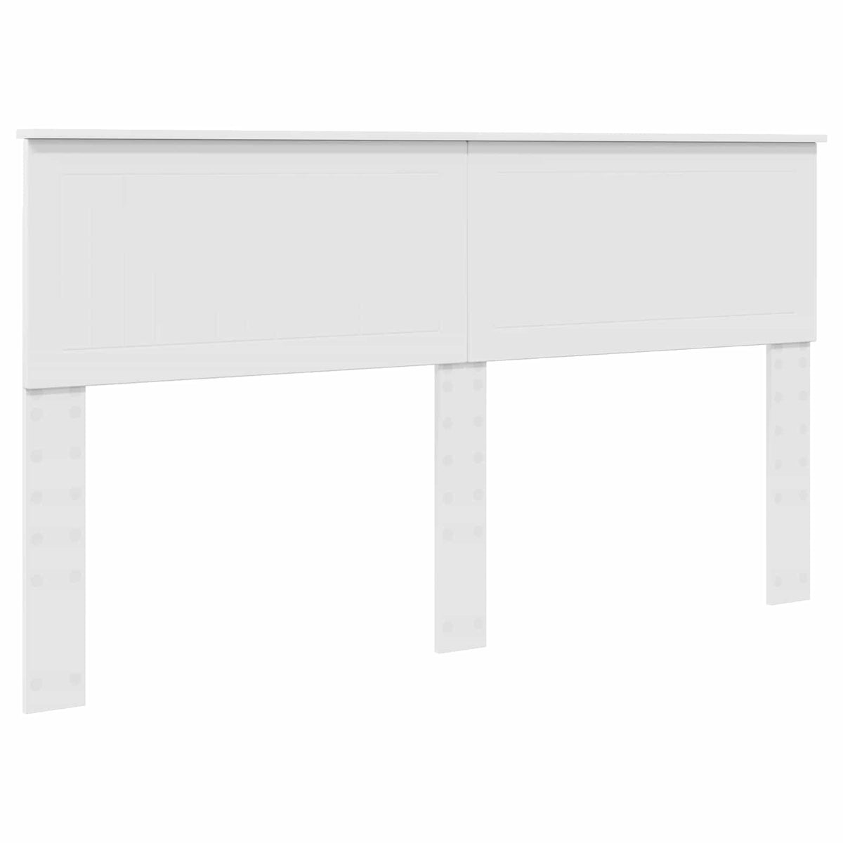 Bed Frame with Drawer White 160 x 200 cm Engineer Wood
