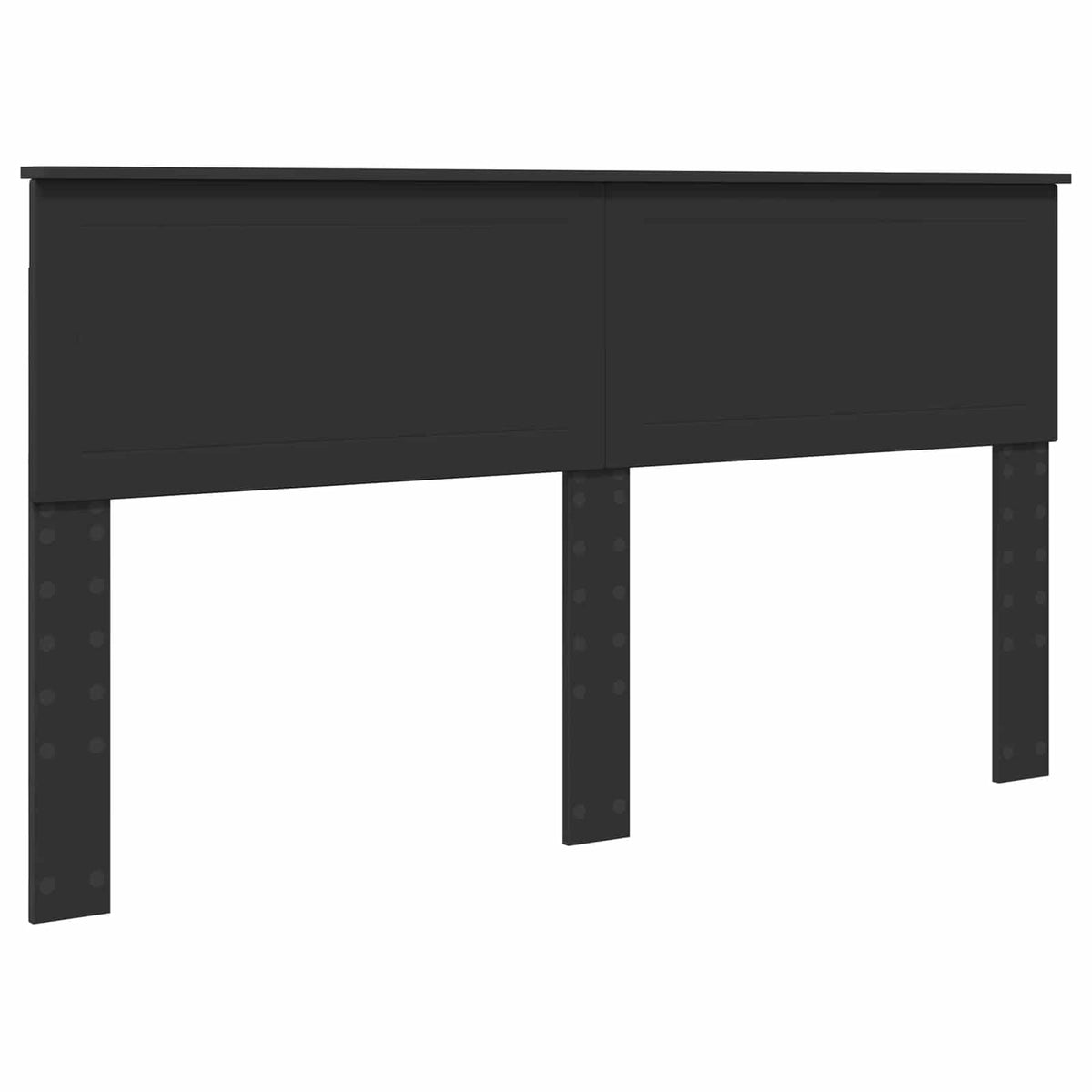 Bed Frame with Drawer Black 160 x 200 cm Engineer Wood