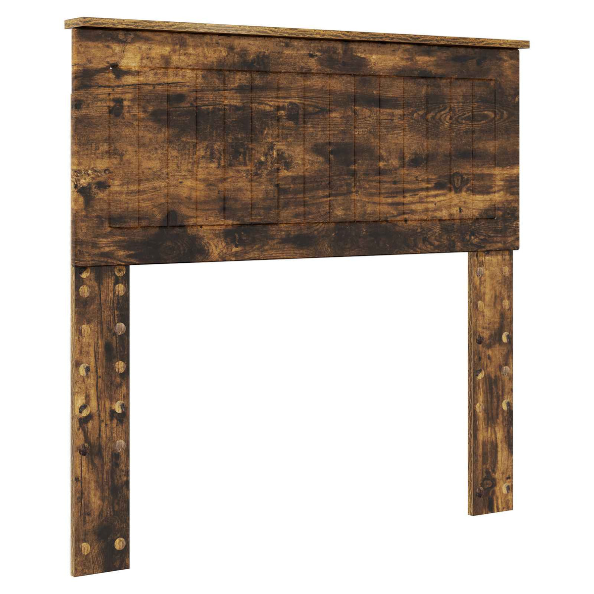 Bed Frame with Drawer Smoked Oak 90 x 190 cm Engineer Wood