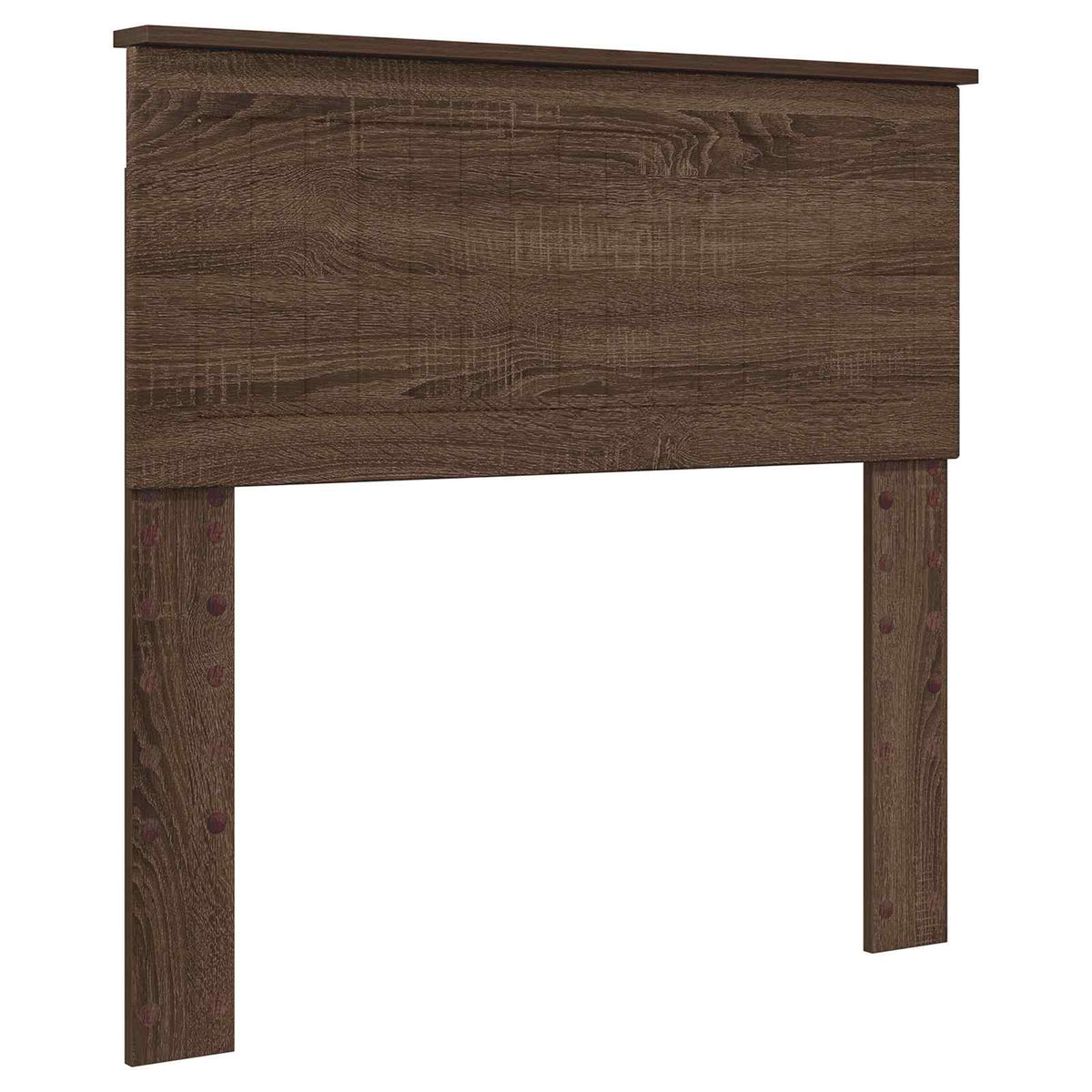 Bed Frame with Drawer Brown Oak 90 x 190 cm Engineer Wood