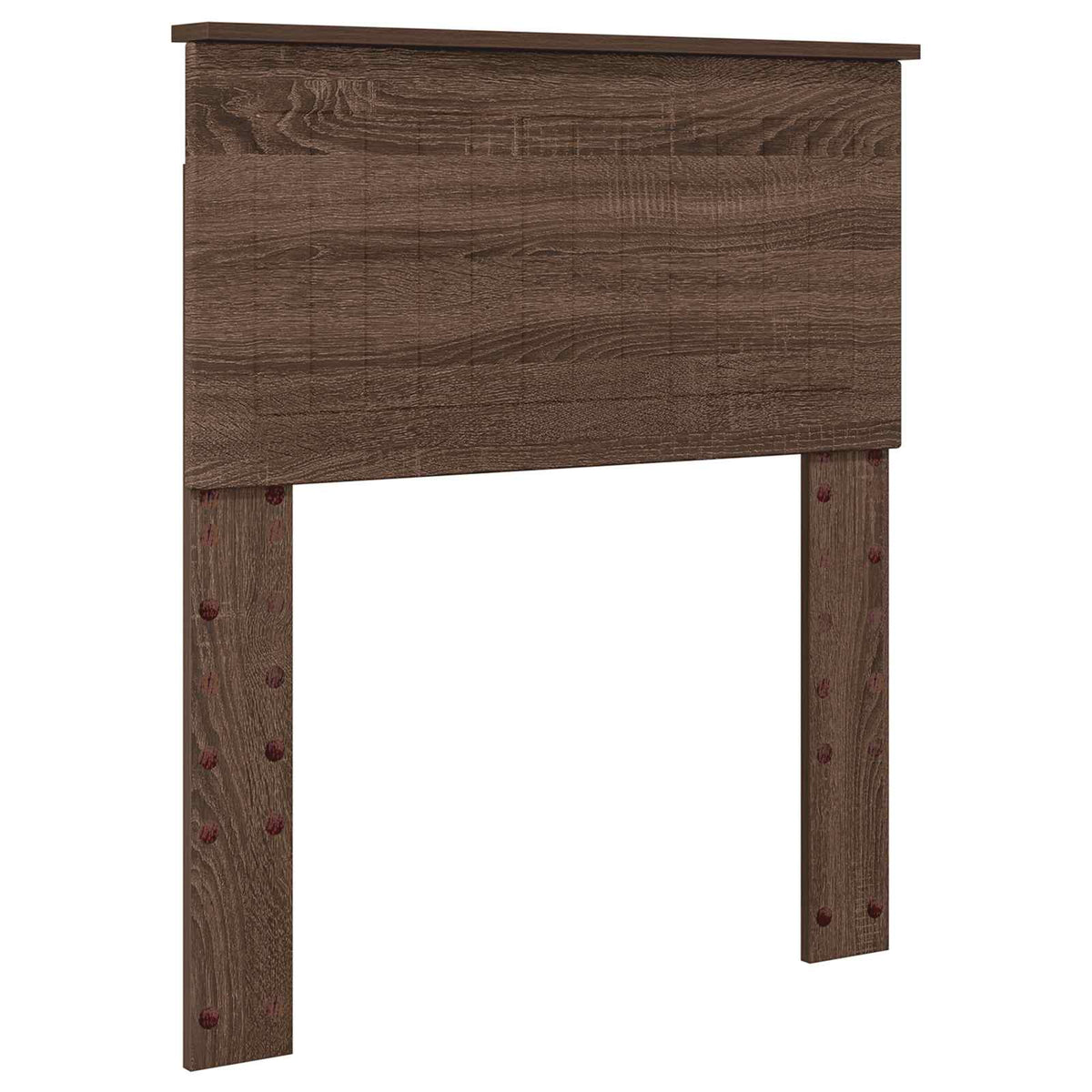 Bed Frame with Drawer Brown Oak 75 x 190 cm Engineer Wood