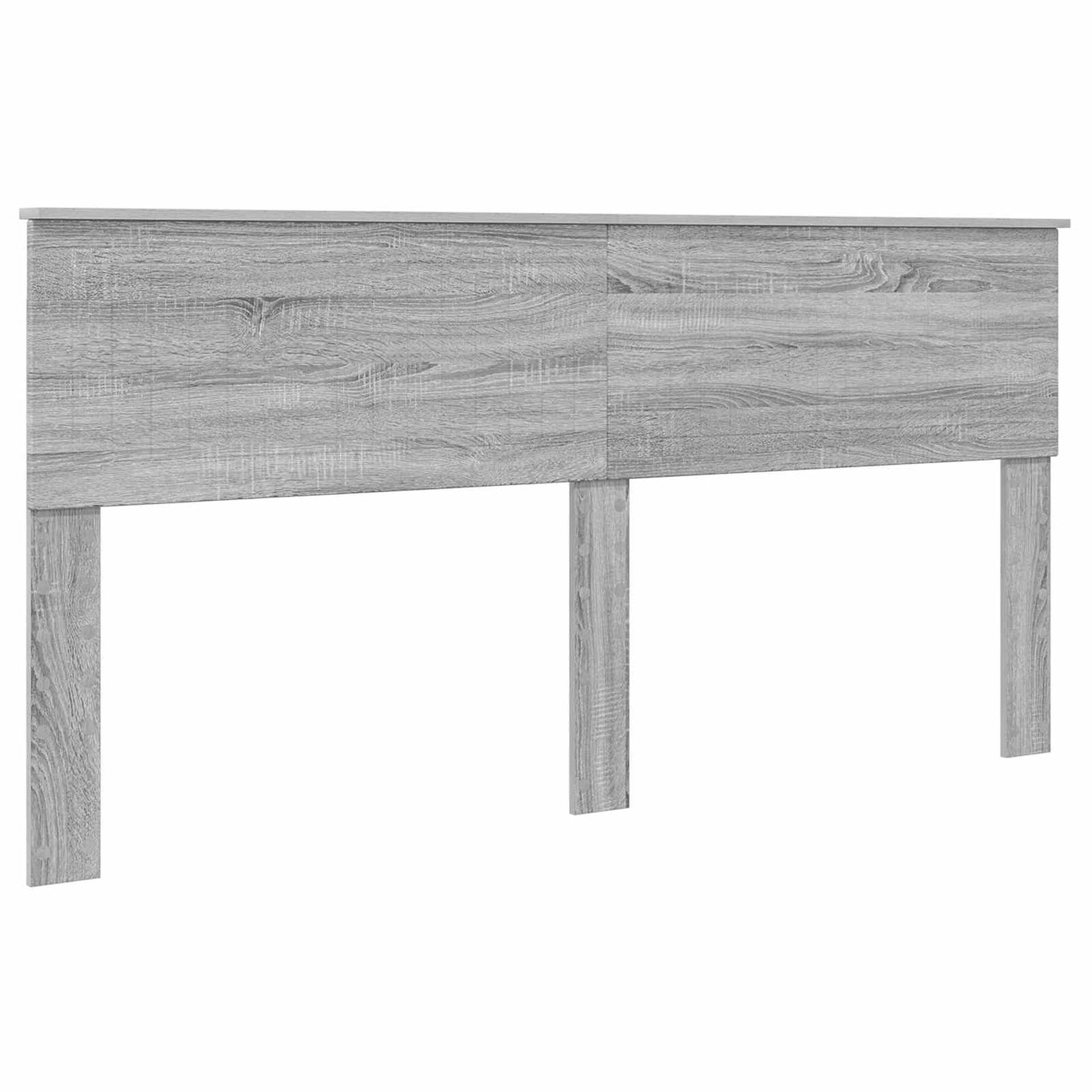 Storage Bed Grey Sonoma 180 x 200 cm Engineered Wood