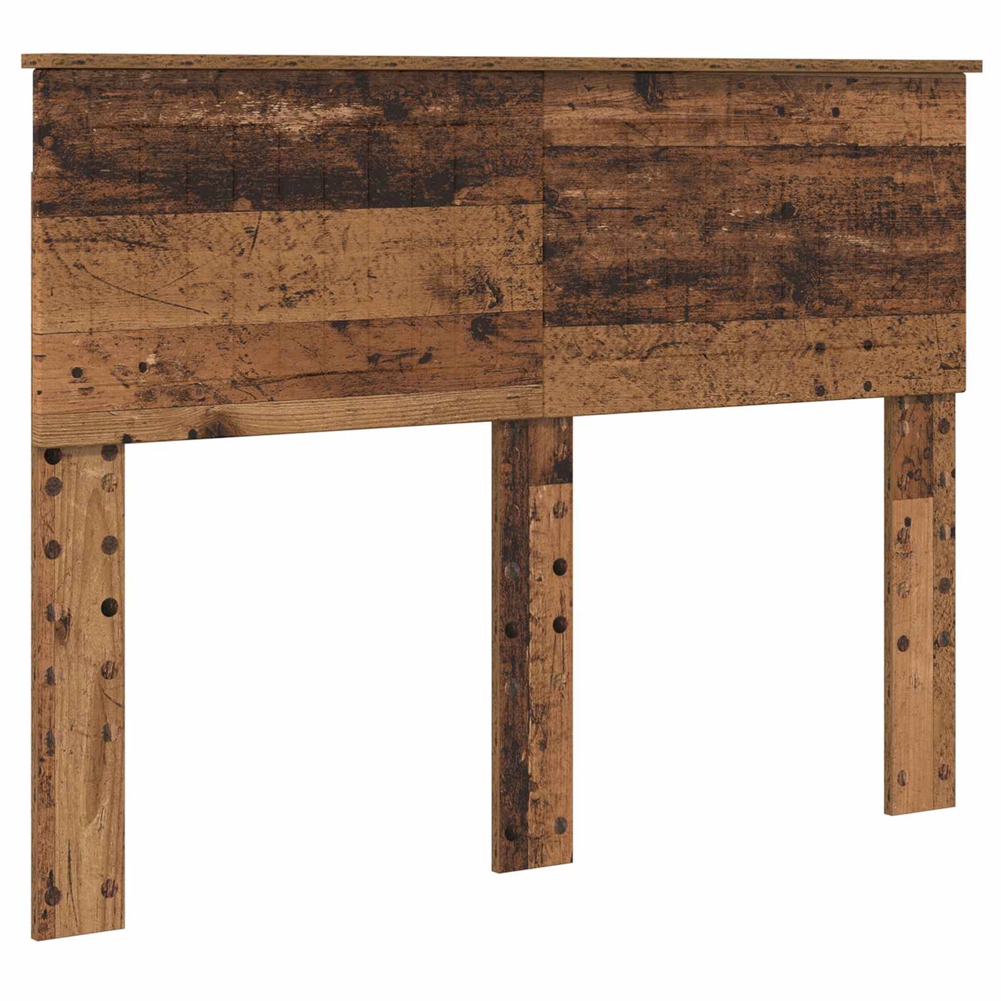 Bed Frame with Headboard Old Wood 120 x 190 cm Engineered Wood
