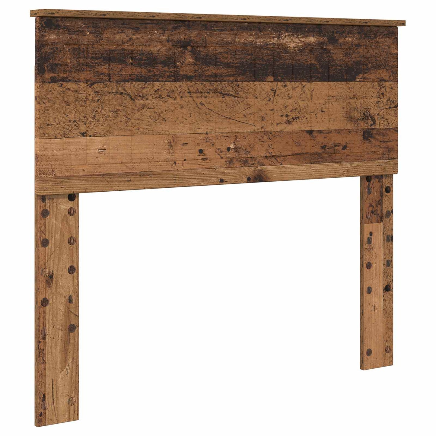 Bed Frame with Headboard Old Wood 100 x 200 cm Engineered Wood