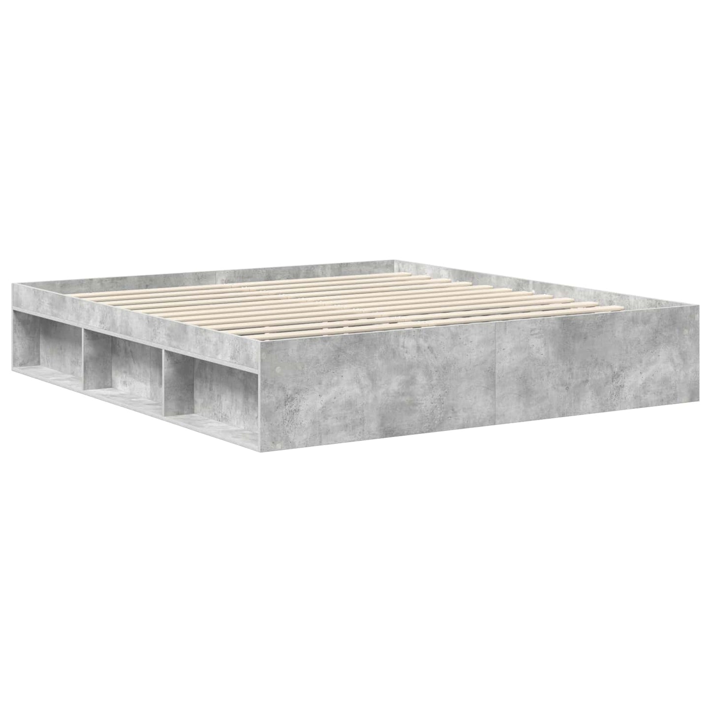 Bed Frame with Headboard Concerte 180 x 200 cm Solid Pine Wood