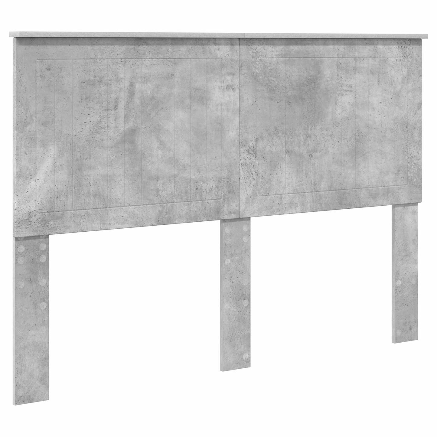 Bed Frame with Headboard Concerte 140 x 190 cm Solid Pine Wood