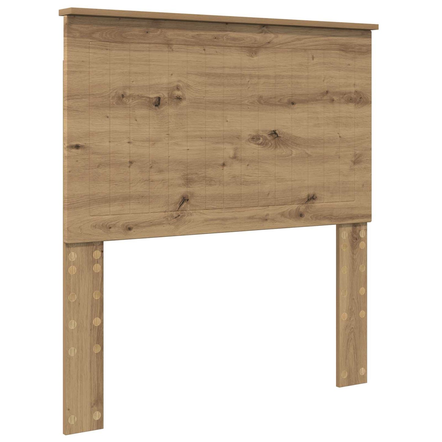 Bed Frame Artisian Oak 90 x 190 cm Solid Pine Wood