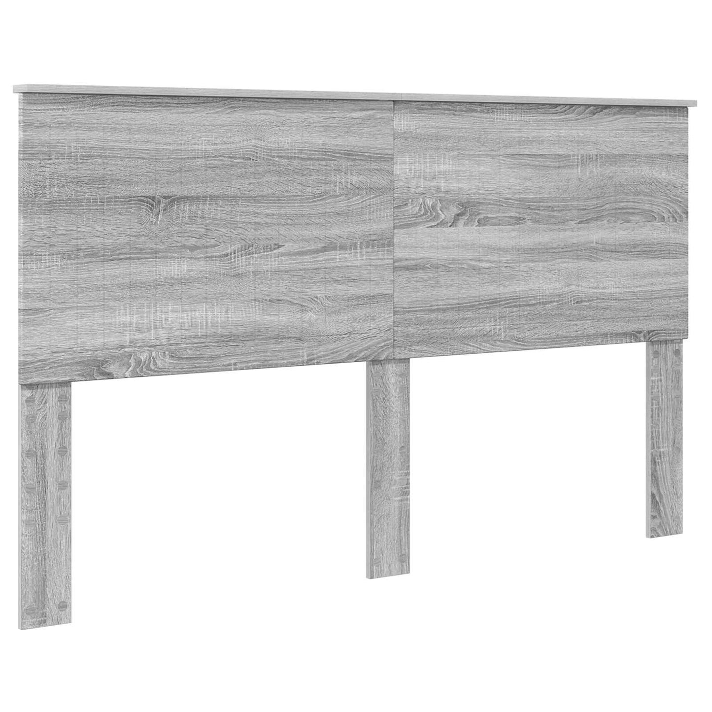 Storage Bed Grey Sonoma 160 x 200 cm Engineered Wood