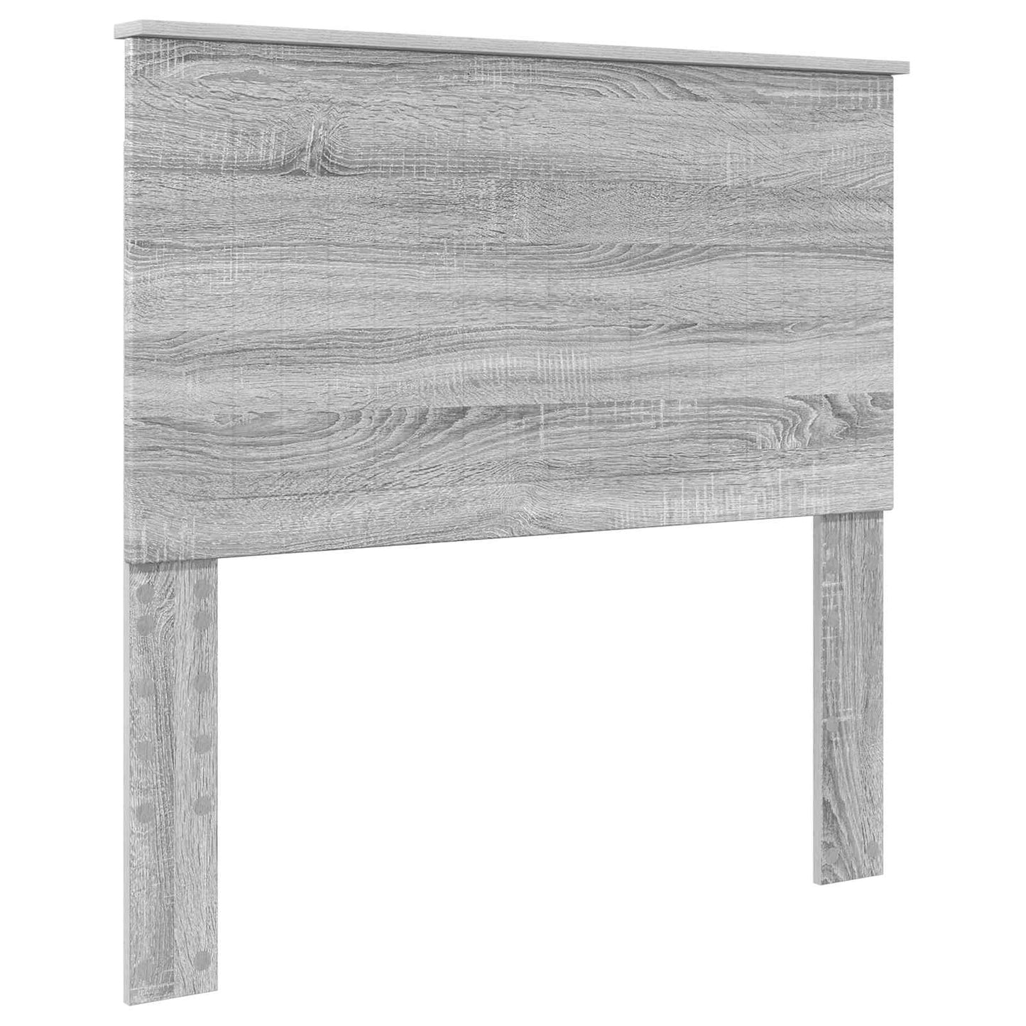 Storage Bed Grey Sonoma 100 x 200 cm Engineered Wood