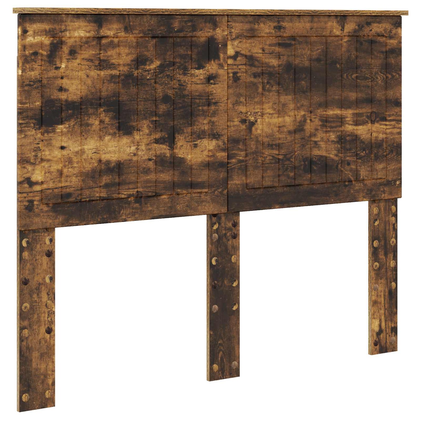 Bed Frame with Drawer Smoked Oak 120 x 190 cm Engineered Wood