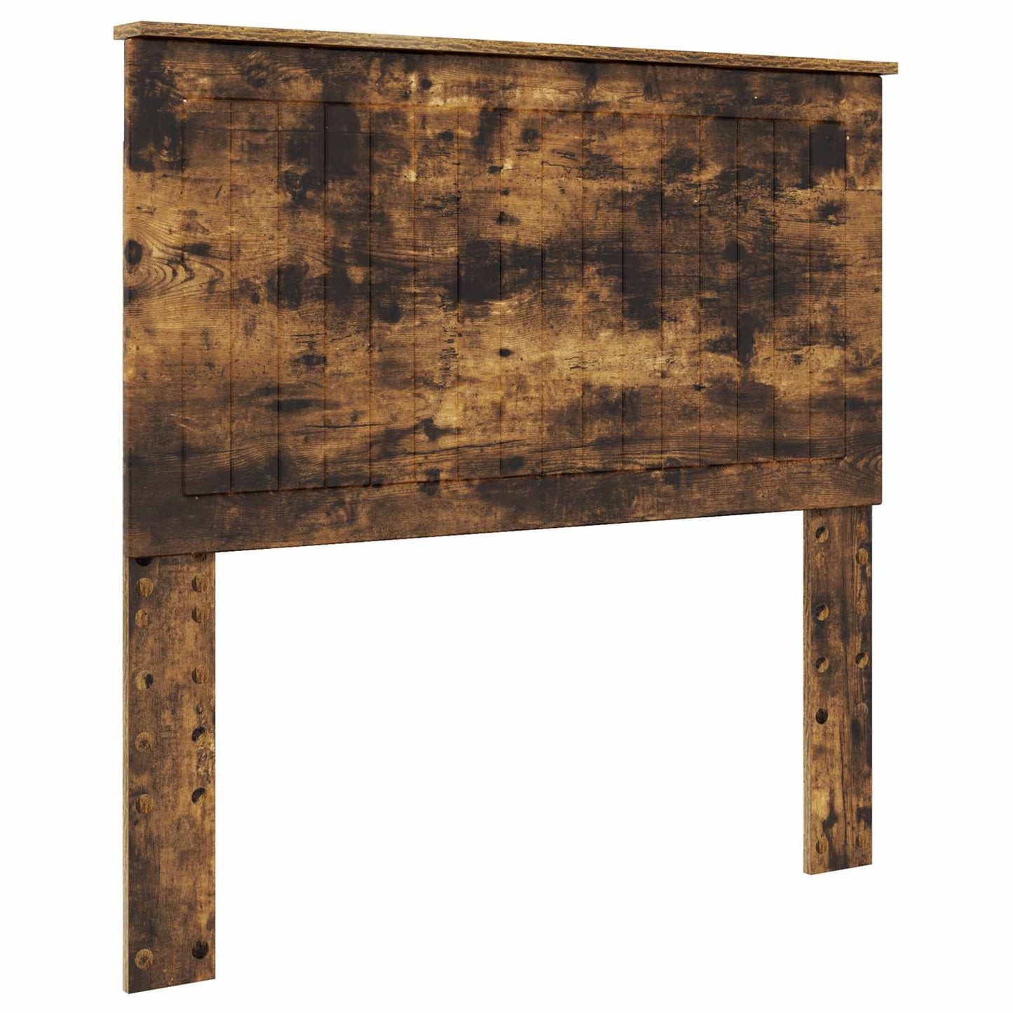 Bed Frame with Drawer Smoked Oak 100 x 200 cm Engineered Wood