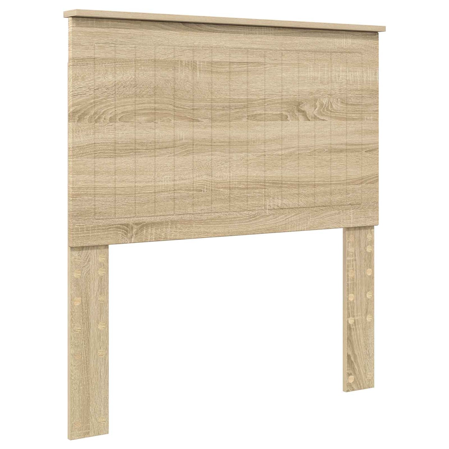 Bed Frame with Headboard Sonoma Oak 90 x 200 cm Engineered Wood