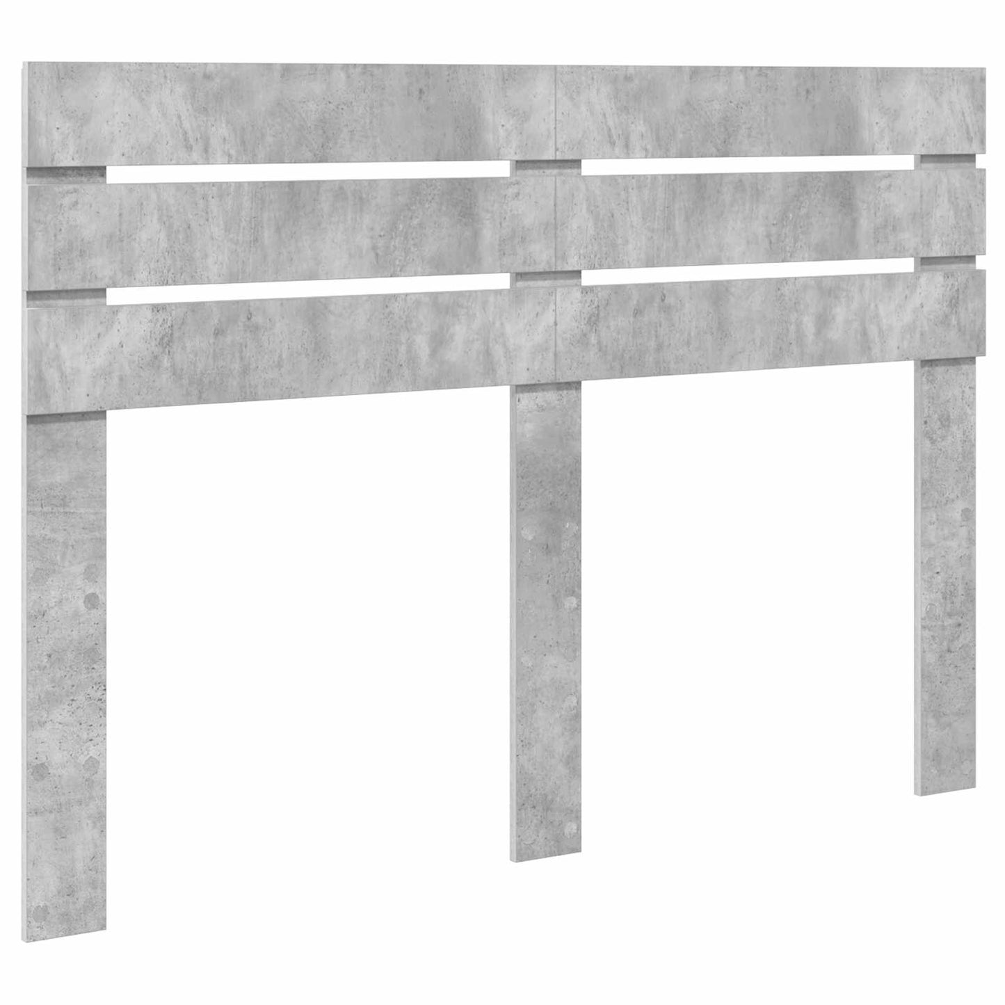 Bed Frame Concerte Grey 150 x 200 cm Solid Pine Wood