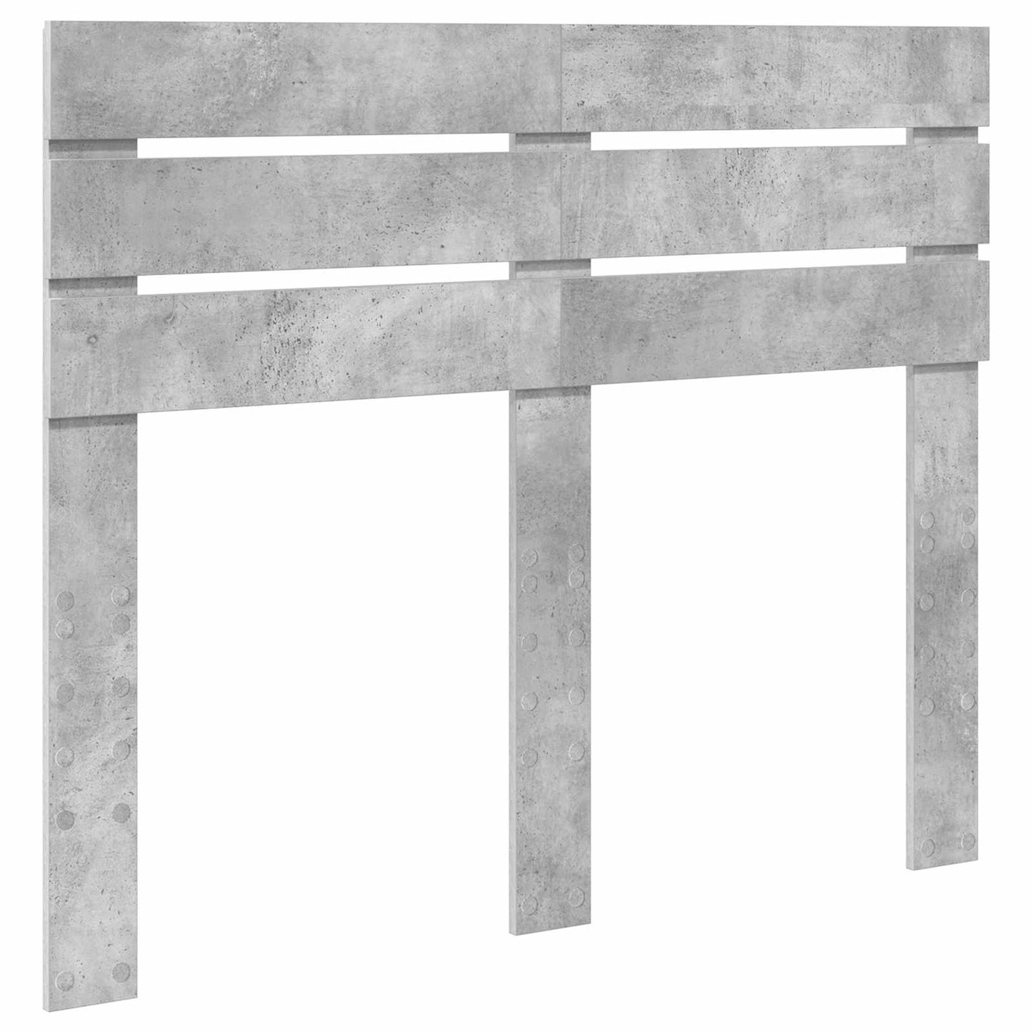 Bed Frame Concerte Grey 135 x 190 cm Solid Pine Wood