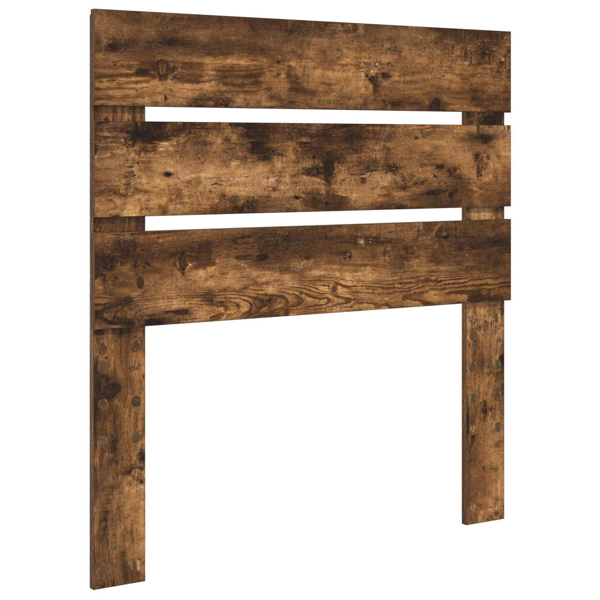 Bed Frame with Drawer Smoked Oak 100 x 200 cm Engineer Wood