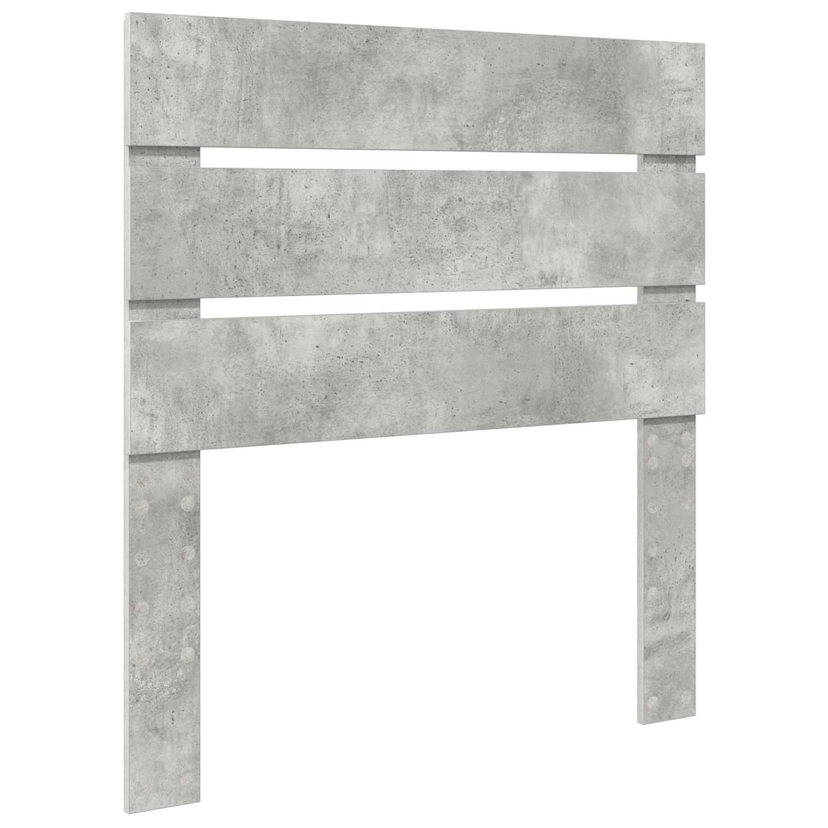 Bed Frame with Drawer Concrete Grey 90 x 190 cm Engineer Wood