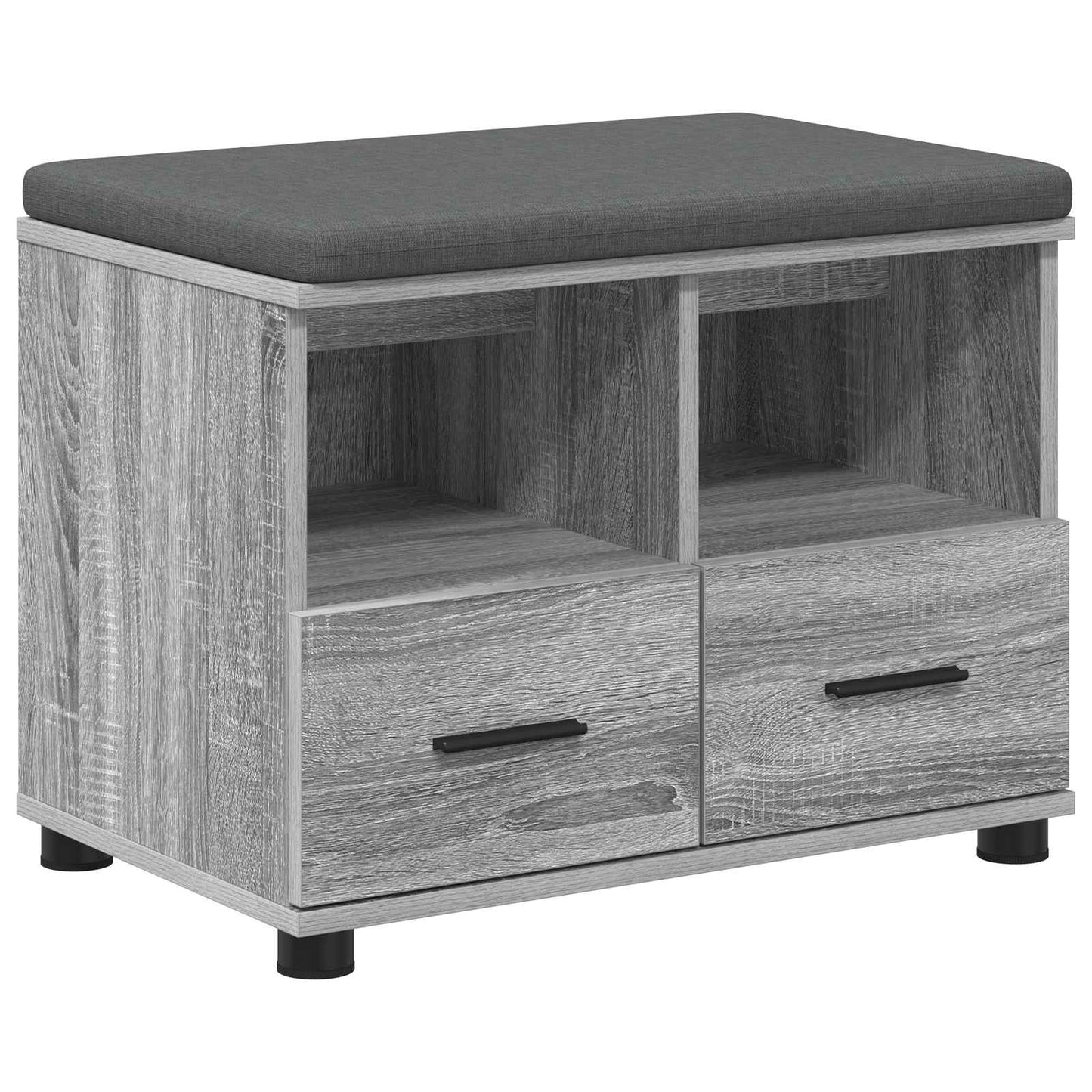 Hall Bench Grey Sonoma 60 x 38 x 46 cm