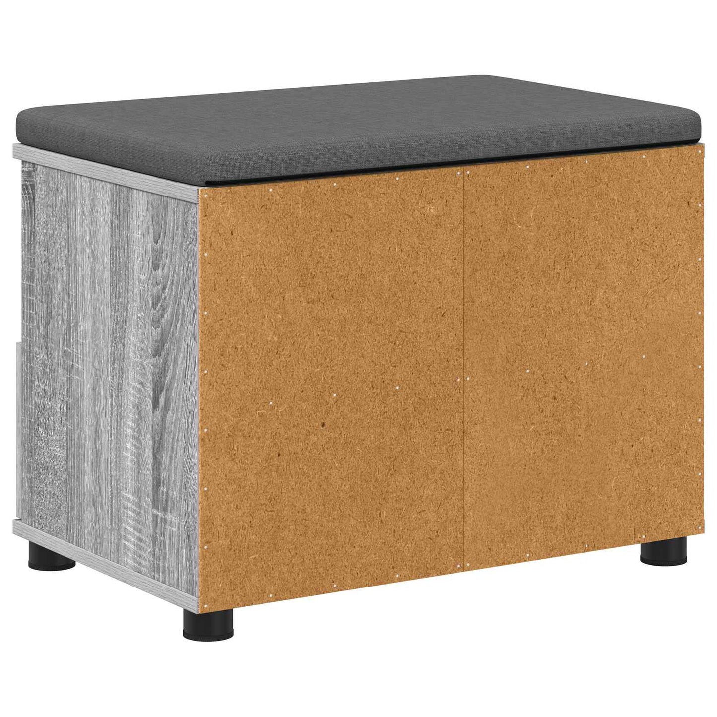 Hall Bench Grey Sonoma 60 x 38 x 46 cm