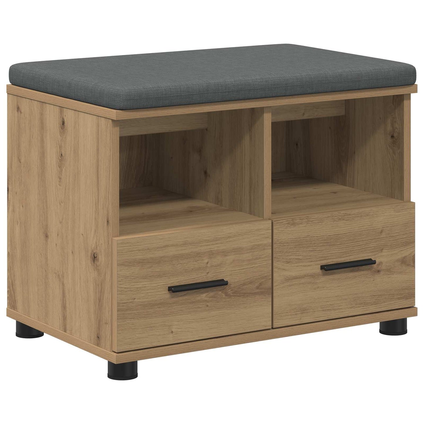Hall Bench Artisan Oak 60 x 38 x 46 cm