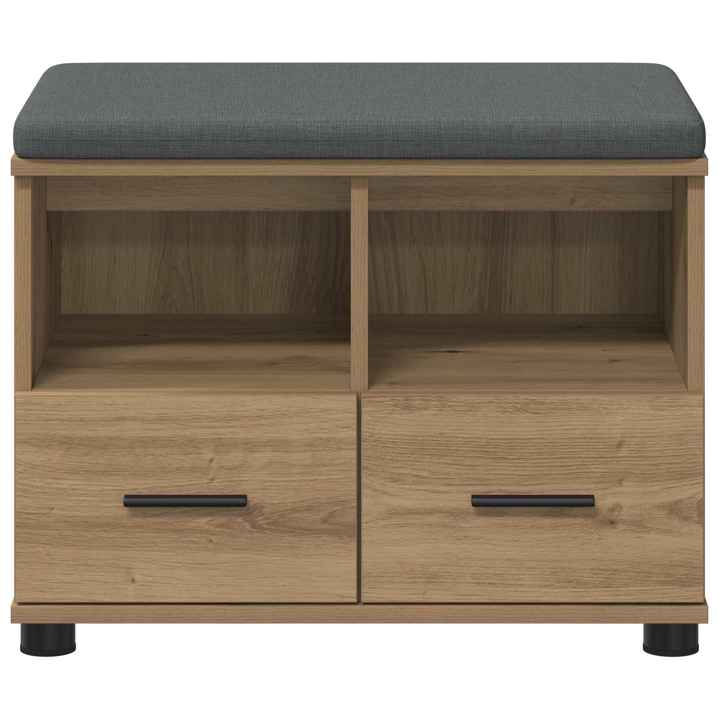 Hall Bench Artisan Oak 60 x 38 x 46 cm