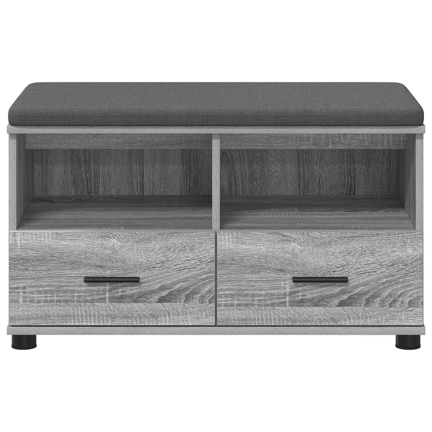Hall Bench Grey Sonoma 80 x 38 x 46 cm