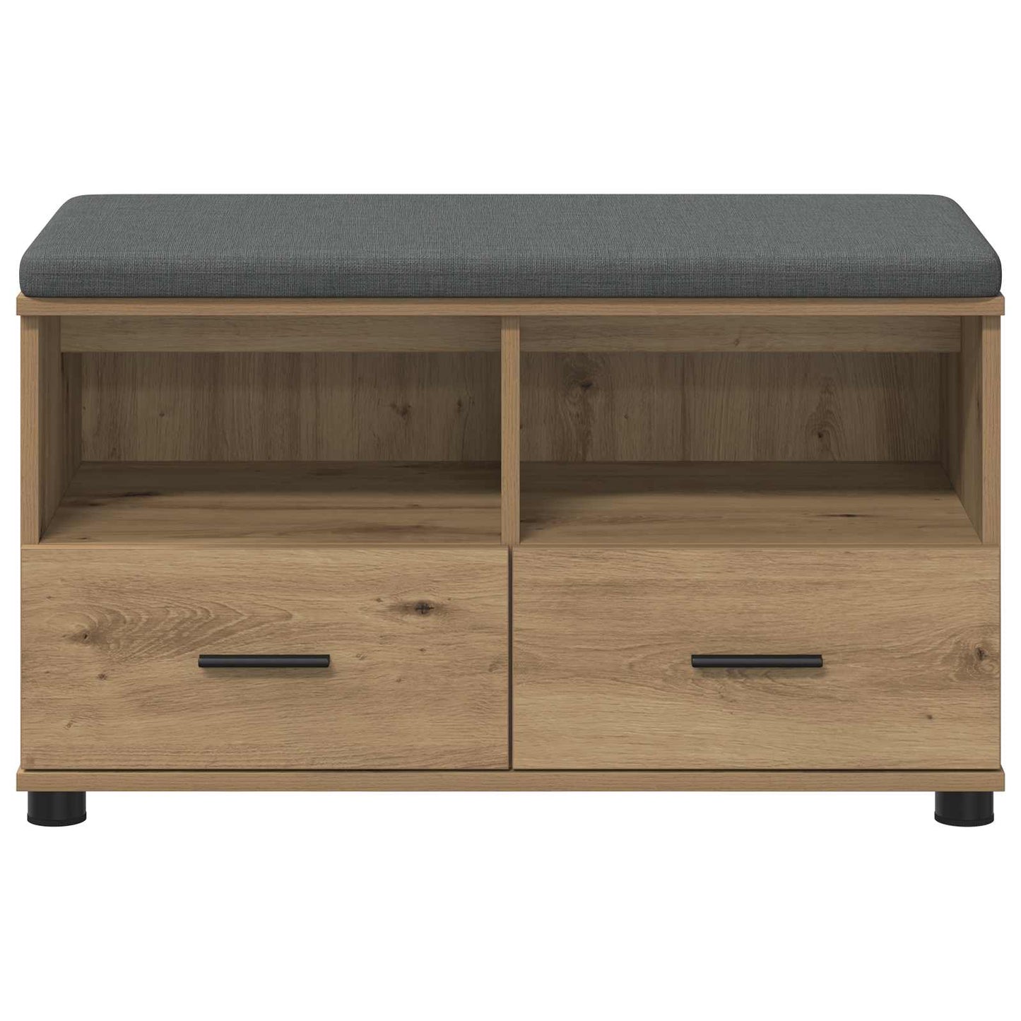 Hall Bench Artisan Oak 80 x 38 x 46 cm