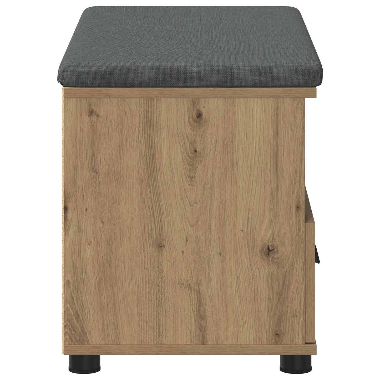 Hall Bench Artisan Oak 80 x 38 x 46 cm