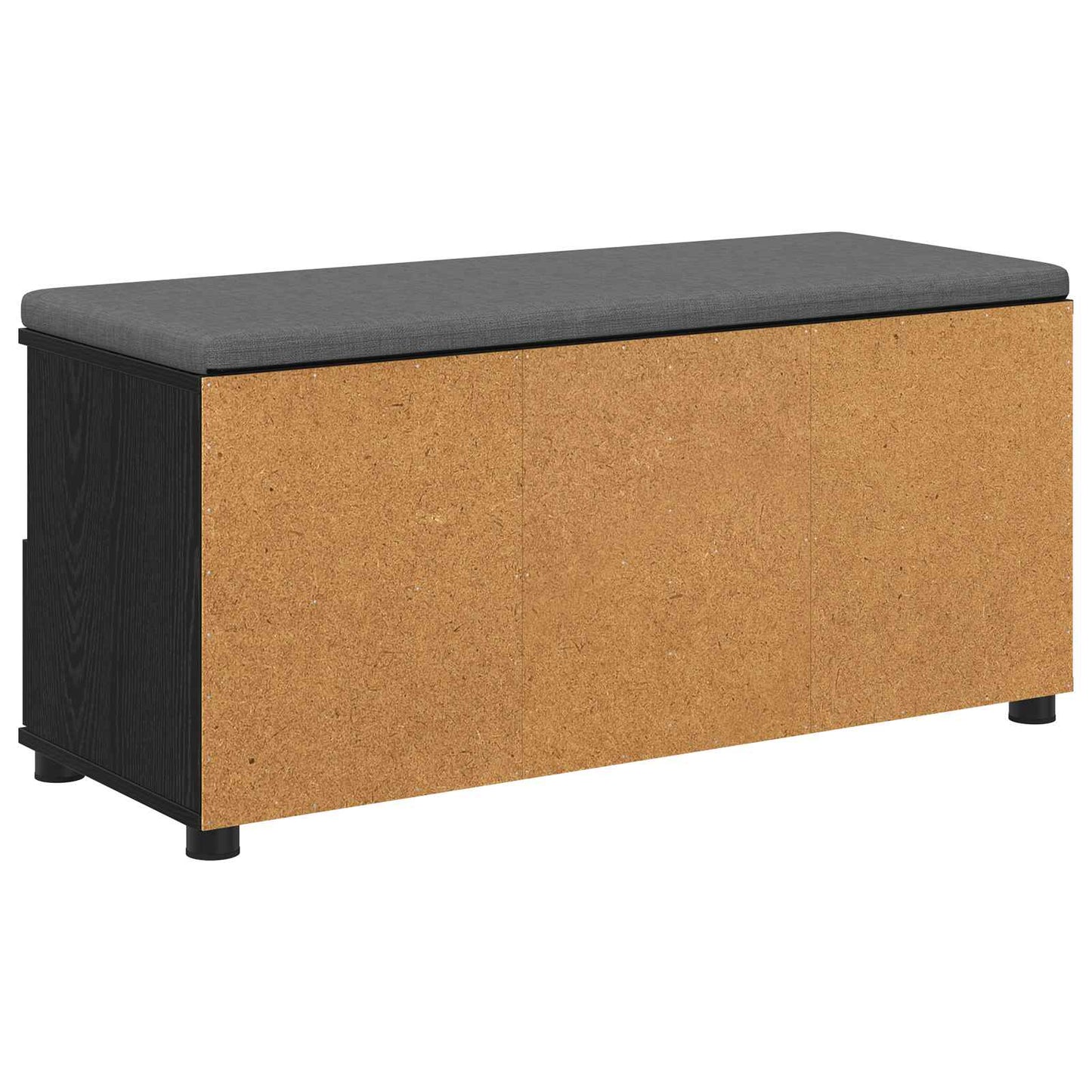 Hall Bench Black Oak 100 x 38 x 46 cm