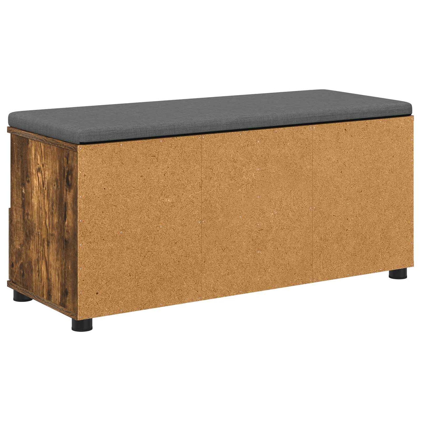 Hall Bench Smoked Oak 100 x 38 x 46 cm