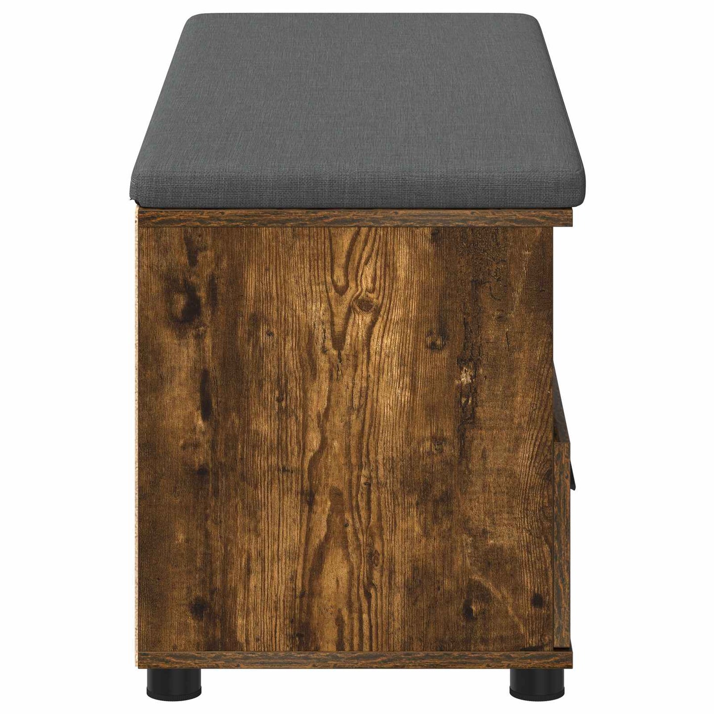 Hall Bench Smoked Oak 100 x 38 x 46 cm