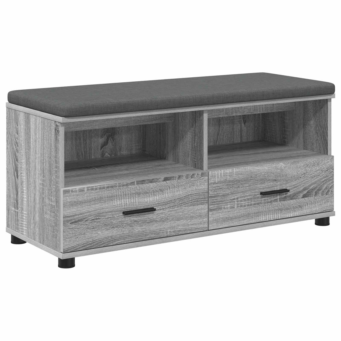 Hall Bench Grey Sonoma 100 x 38 x 46 cm