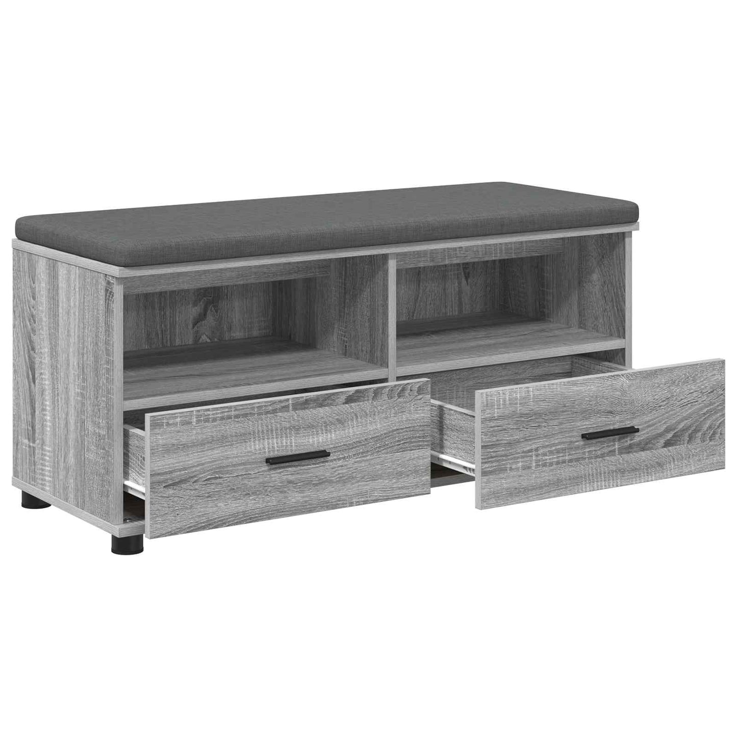 Hall Bench Grey Sonoma 100 x 38 x 46 cm
