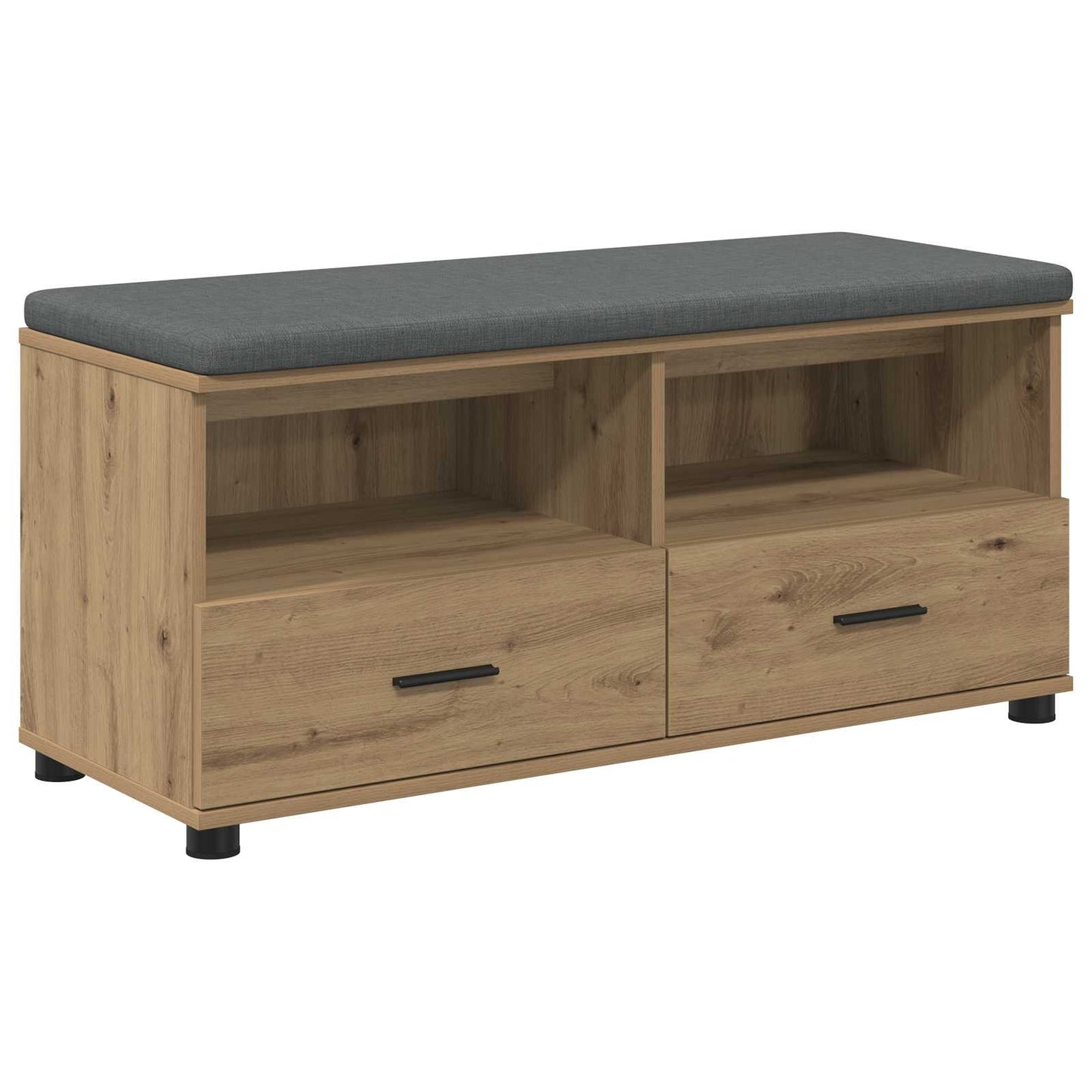 Hall Bench Artisan Oak 100 x 38 x 46 cm