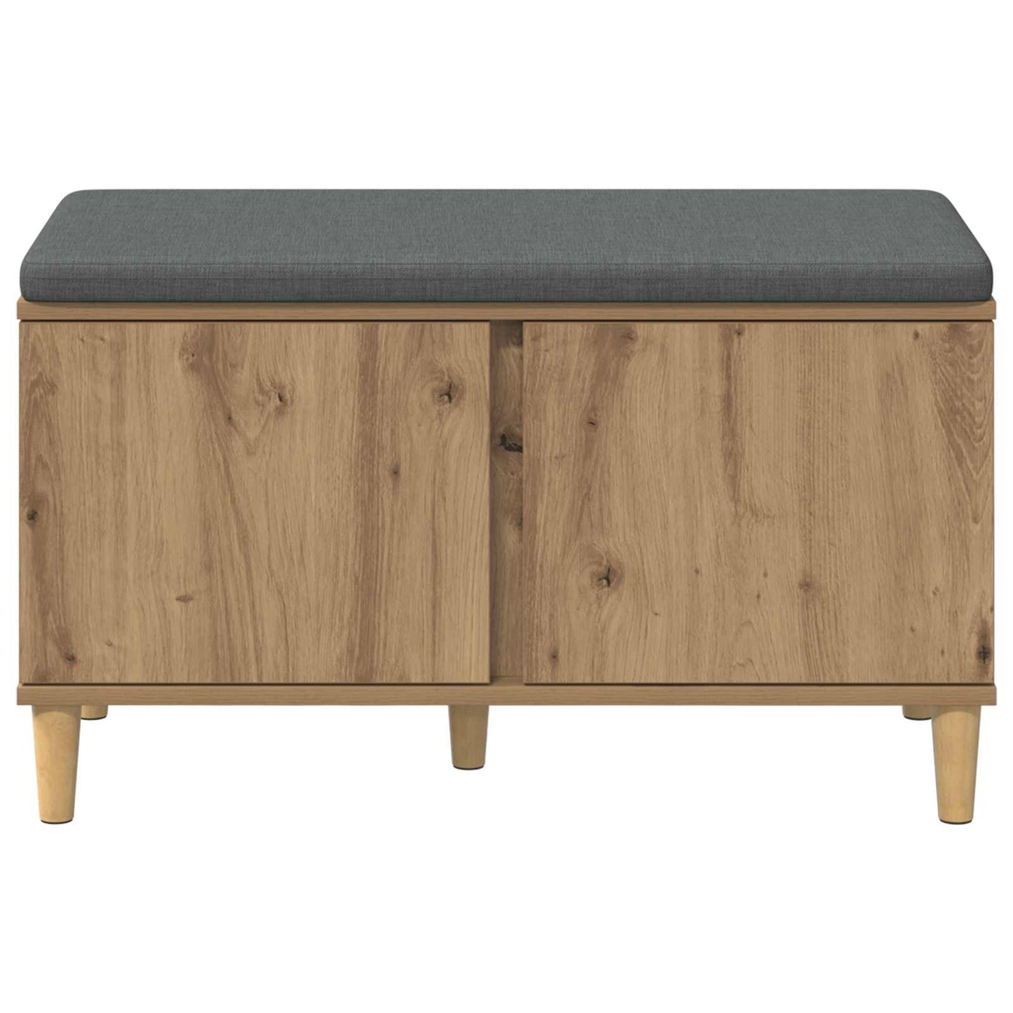 Hall Bench Artisan Oak 80 x 38 x 46 cm