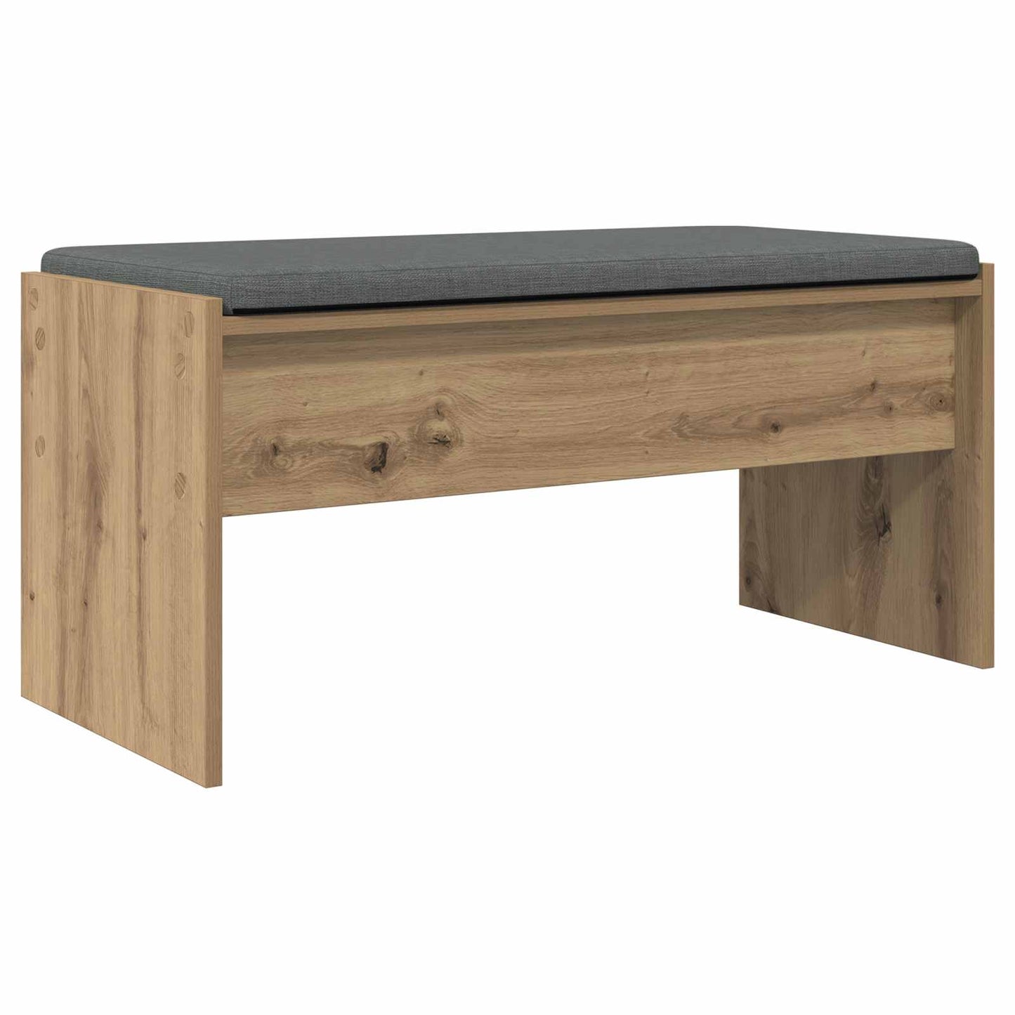 Hall Bench Artisan Oak 83 x 38 x 40 cm