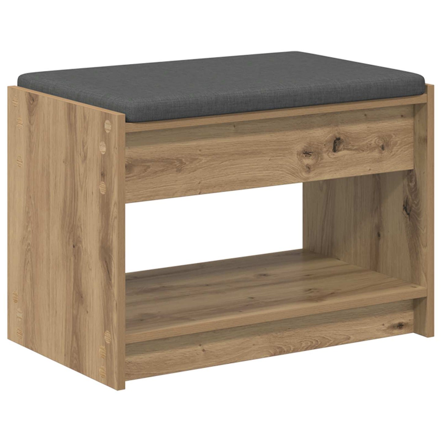 Hall Bench Artisan Oak 63 x 38 x 45 cm