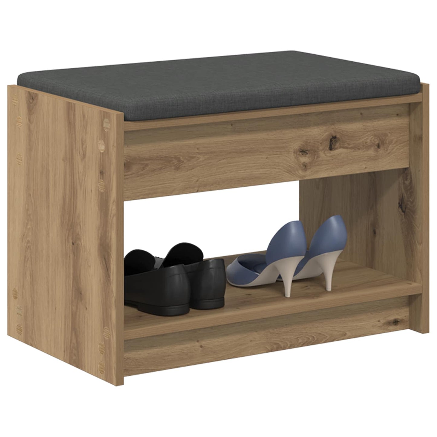 Hall Bench Artisan Oak 63 x 38 x 45 cm