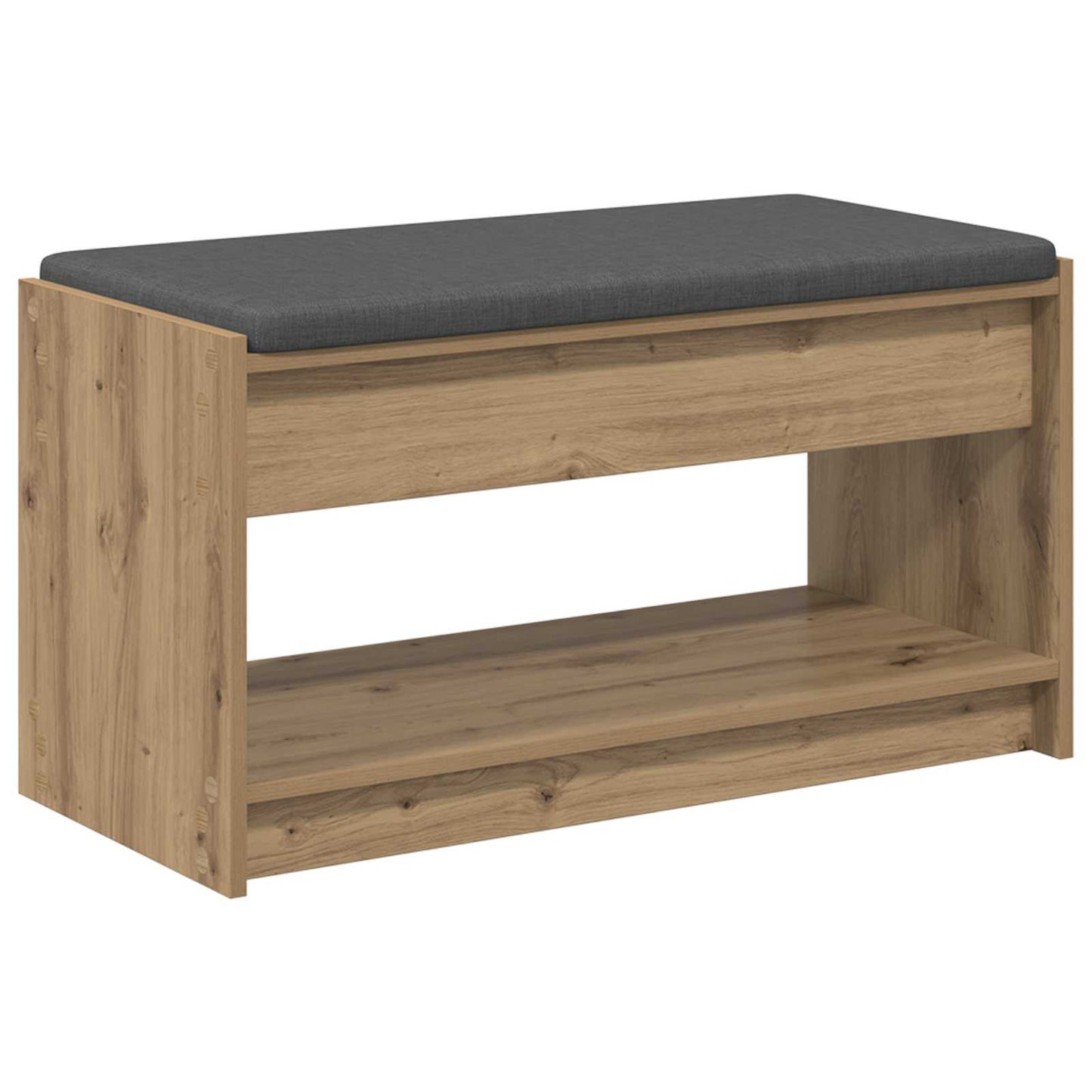 Hall Bench Artisan Oak 83 x 38 x 45 cm
