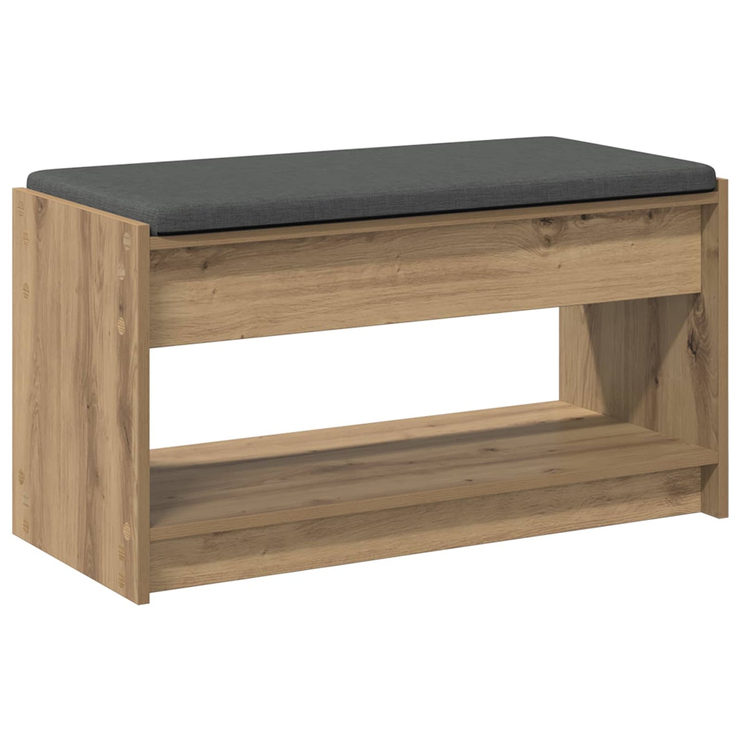 Hall Bench Artisan Oak 83 x 38 x 45 cm