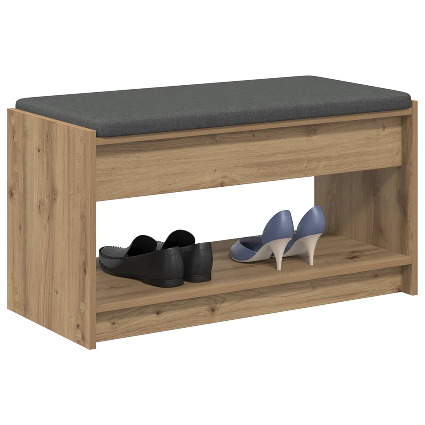 Hall Bench Artisan Oak 83 x 38 x 45 cm