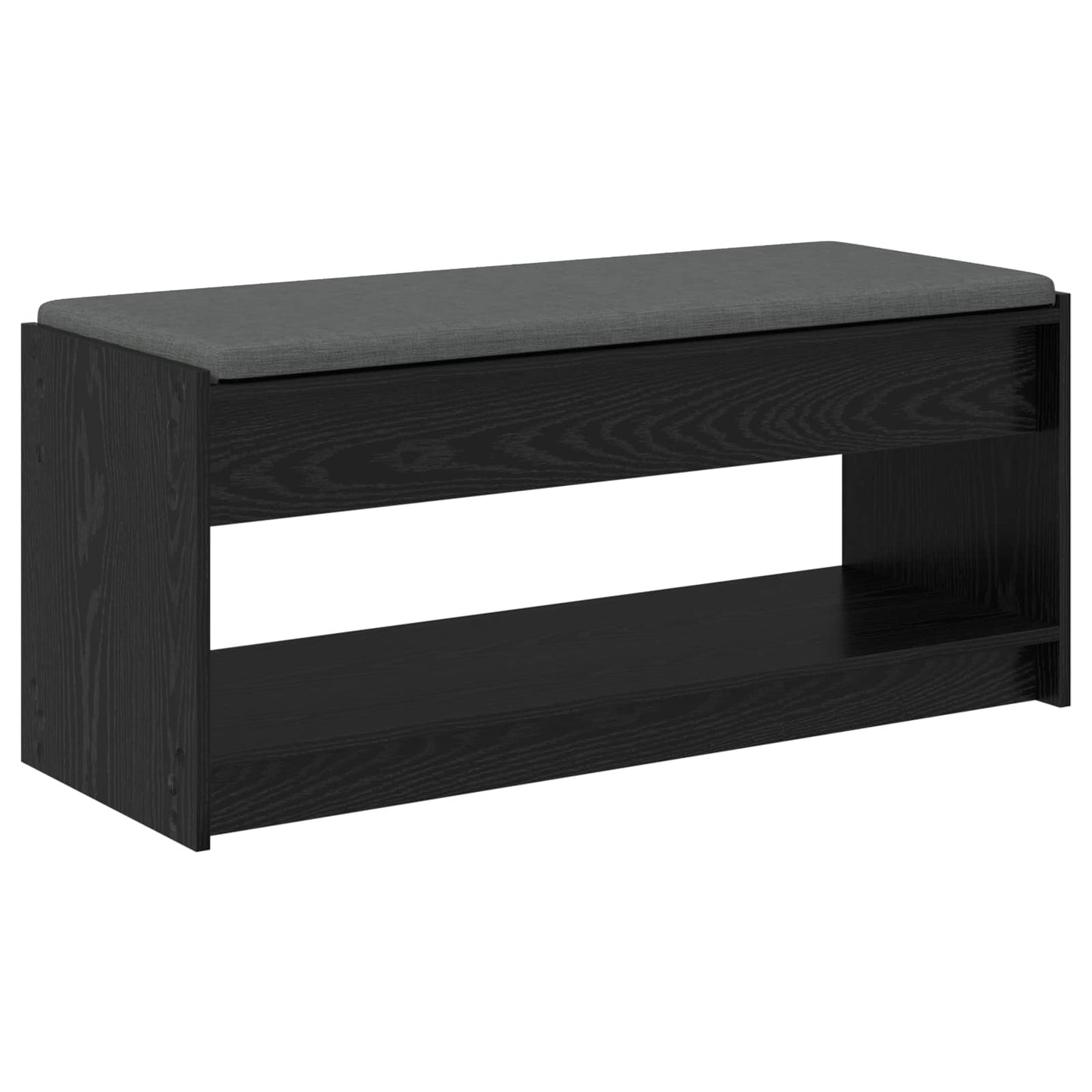 Hall Bench Black Oak 103 x 38 x 45 cm